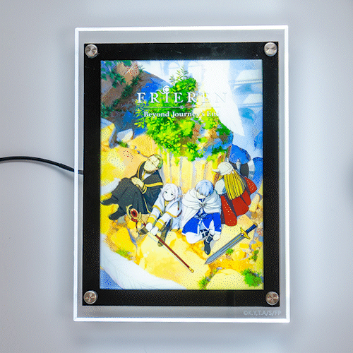 Party of Heroes LED Poster (Frieren)
