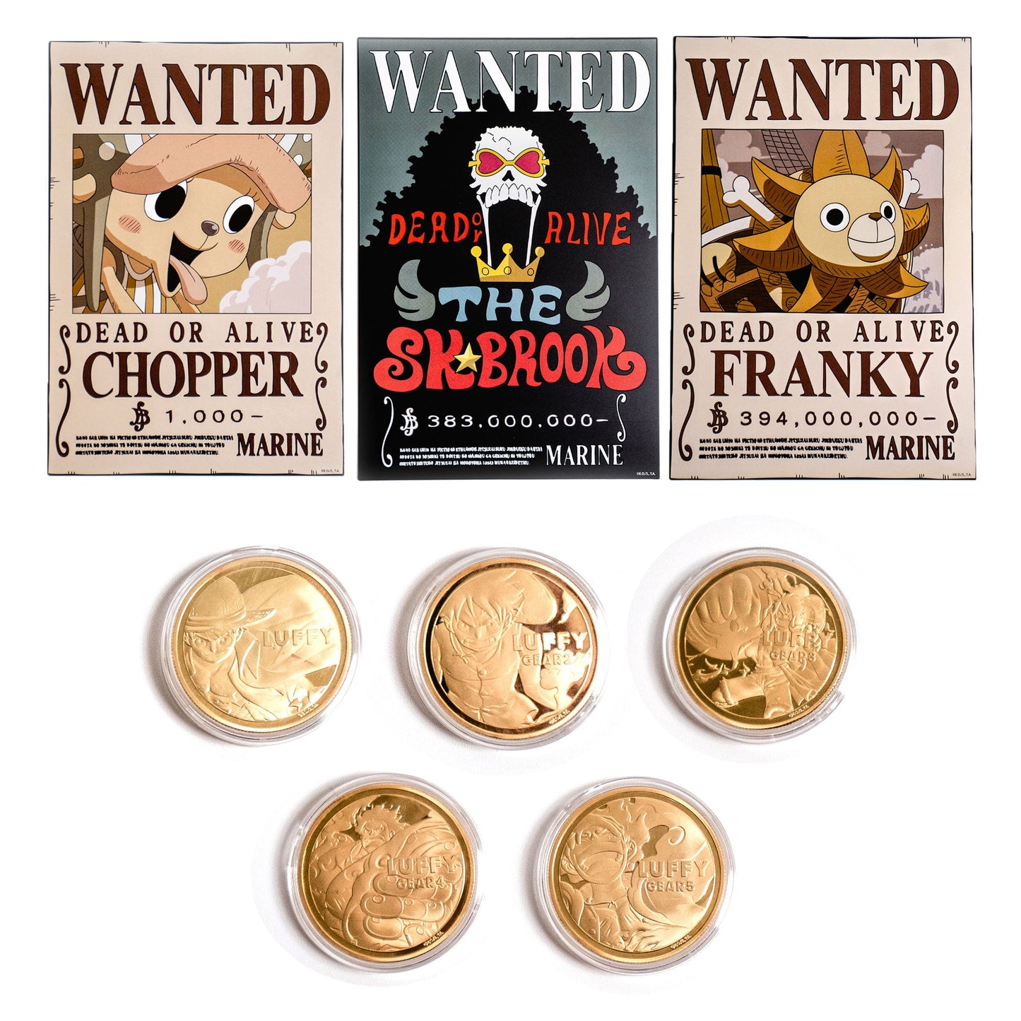 Metal Wanted Poster Set 2 OTAKU