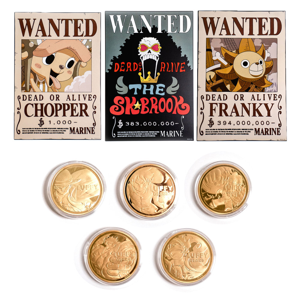 Metal Wanted Poster Set 2 OTAKU
