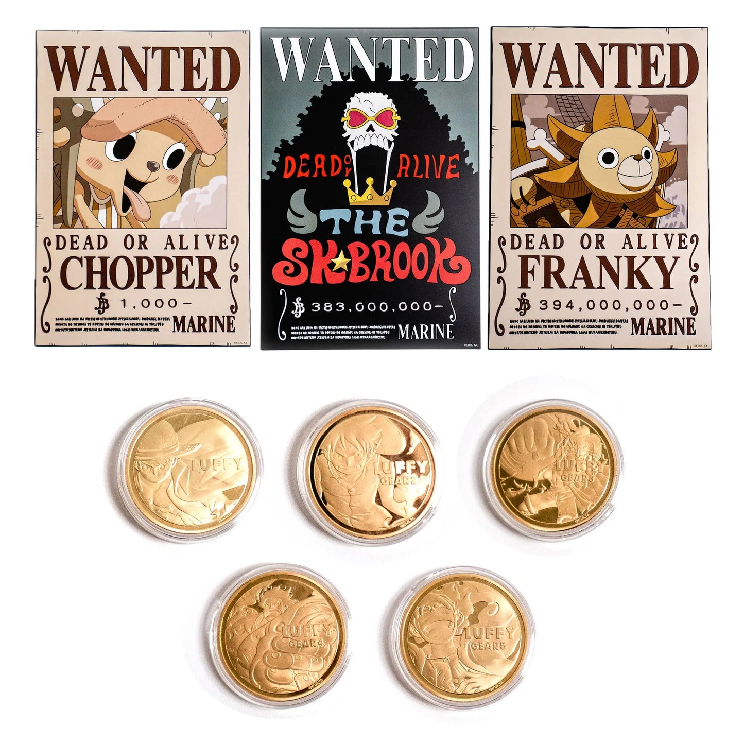 Metal Wanted Poster Set 2 OTAKU