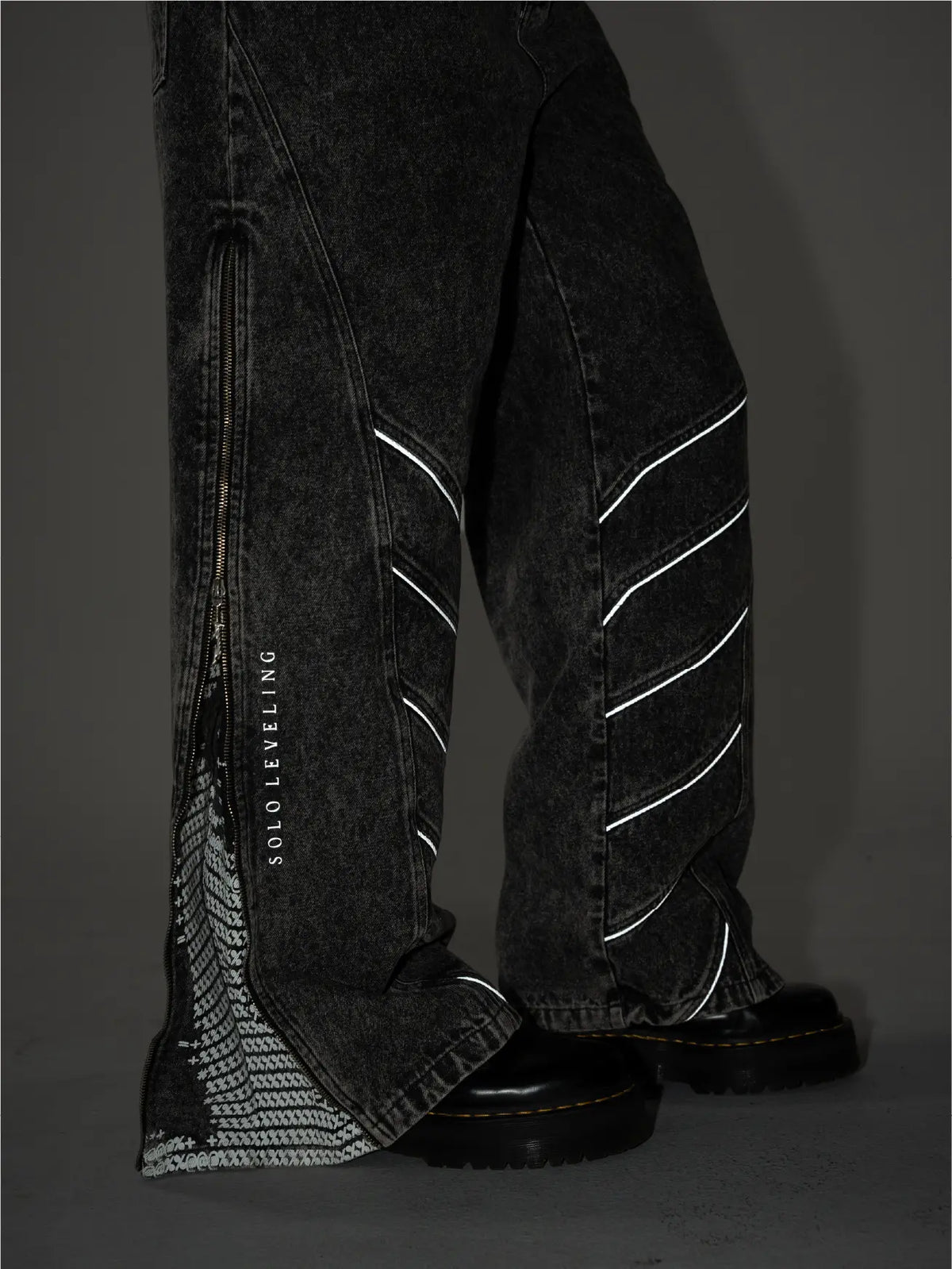 Solo Leveling Denim Pants