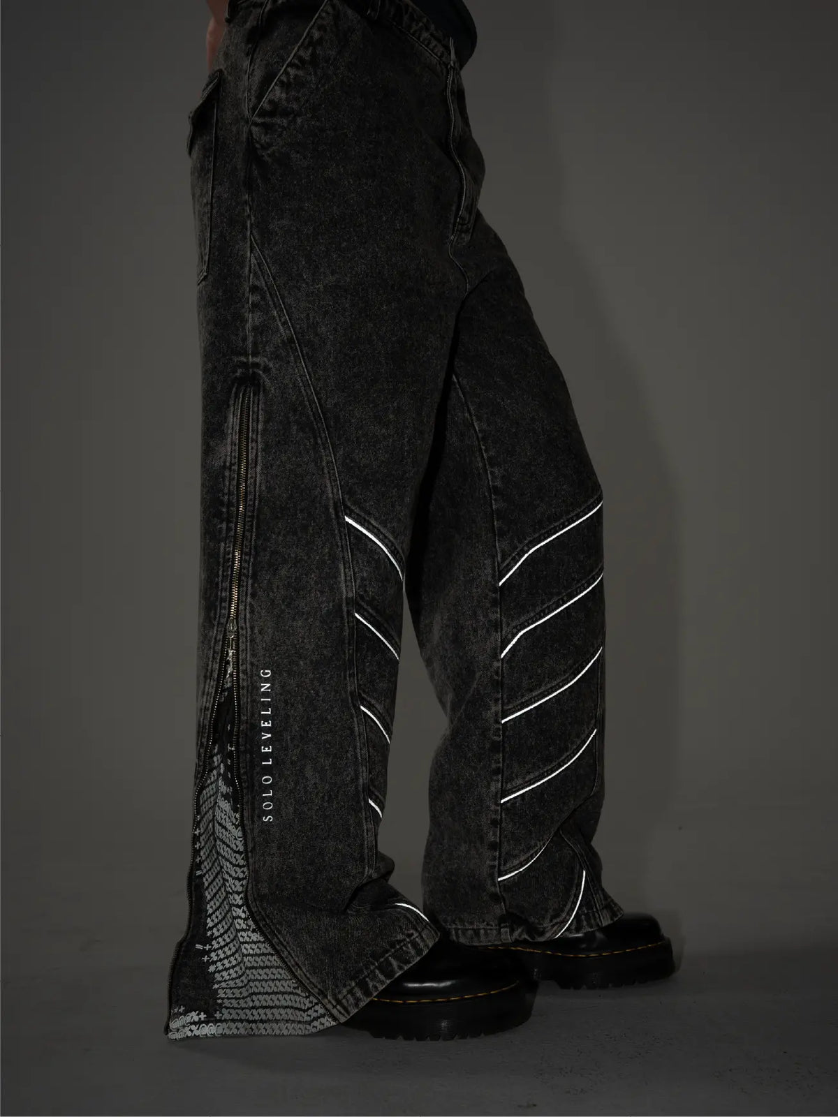 Solo Leveling Denim Pants