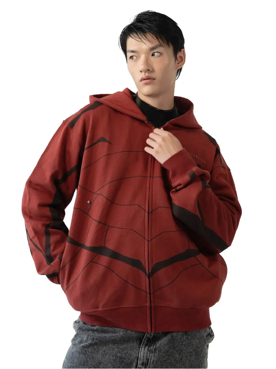 Igris Red Hoodie OTAKU