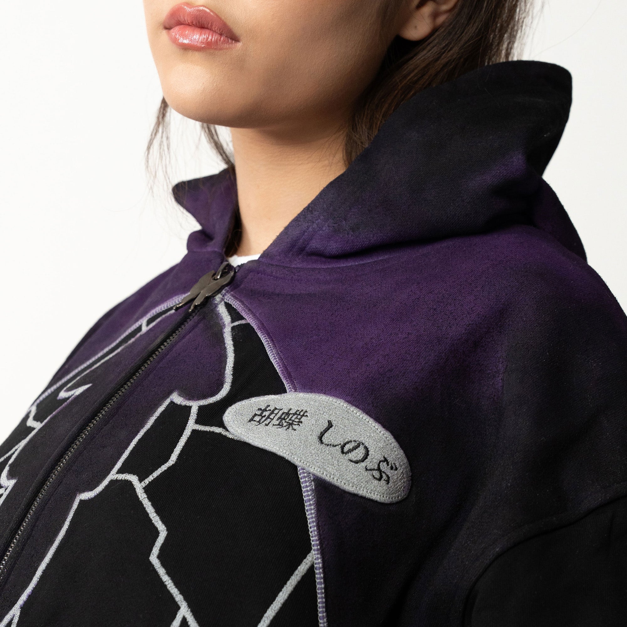 Shinobu Dark Hoodie (Demon Slayer)