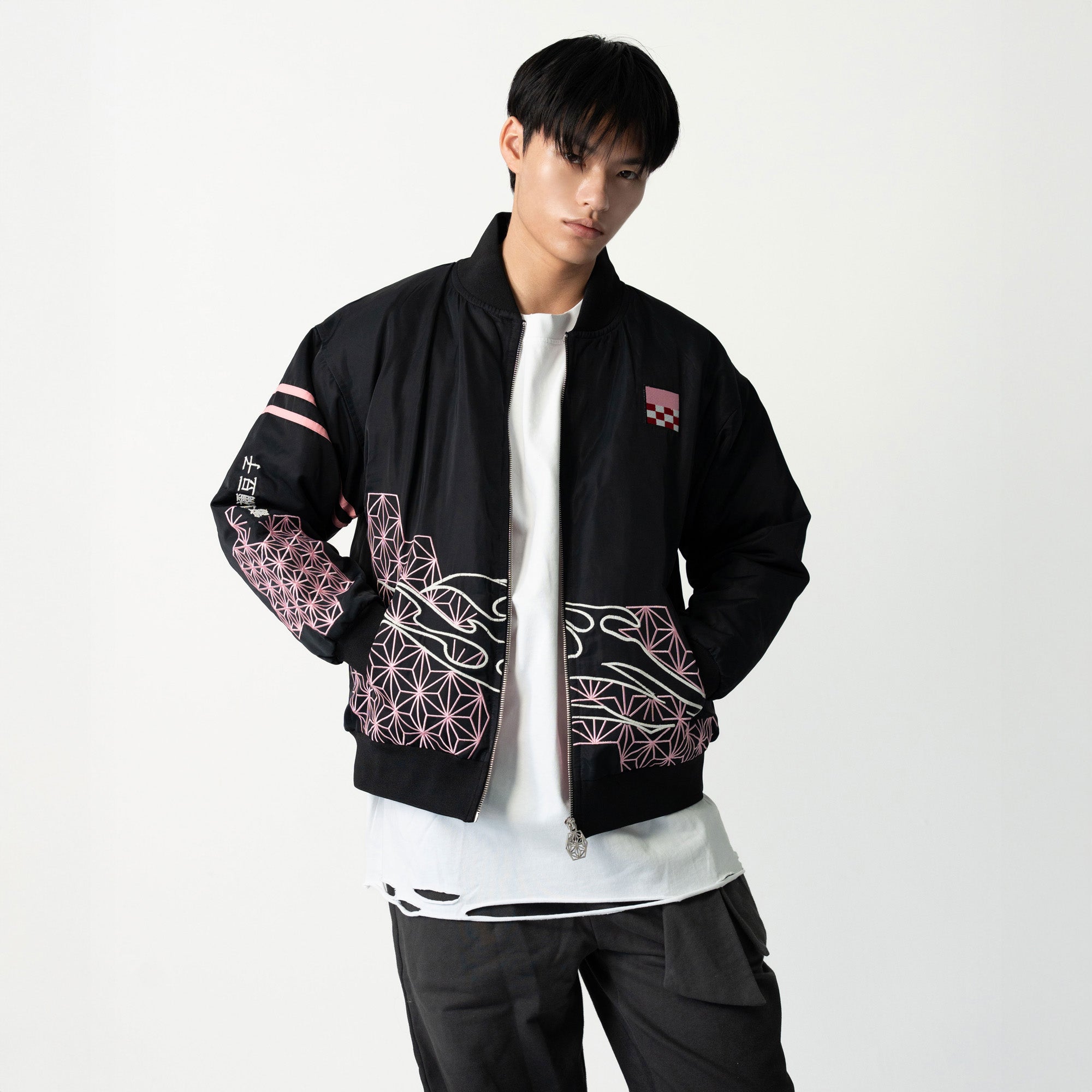 Nezuko Bomber Jacket (Demon Slayer)