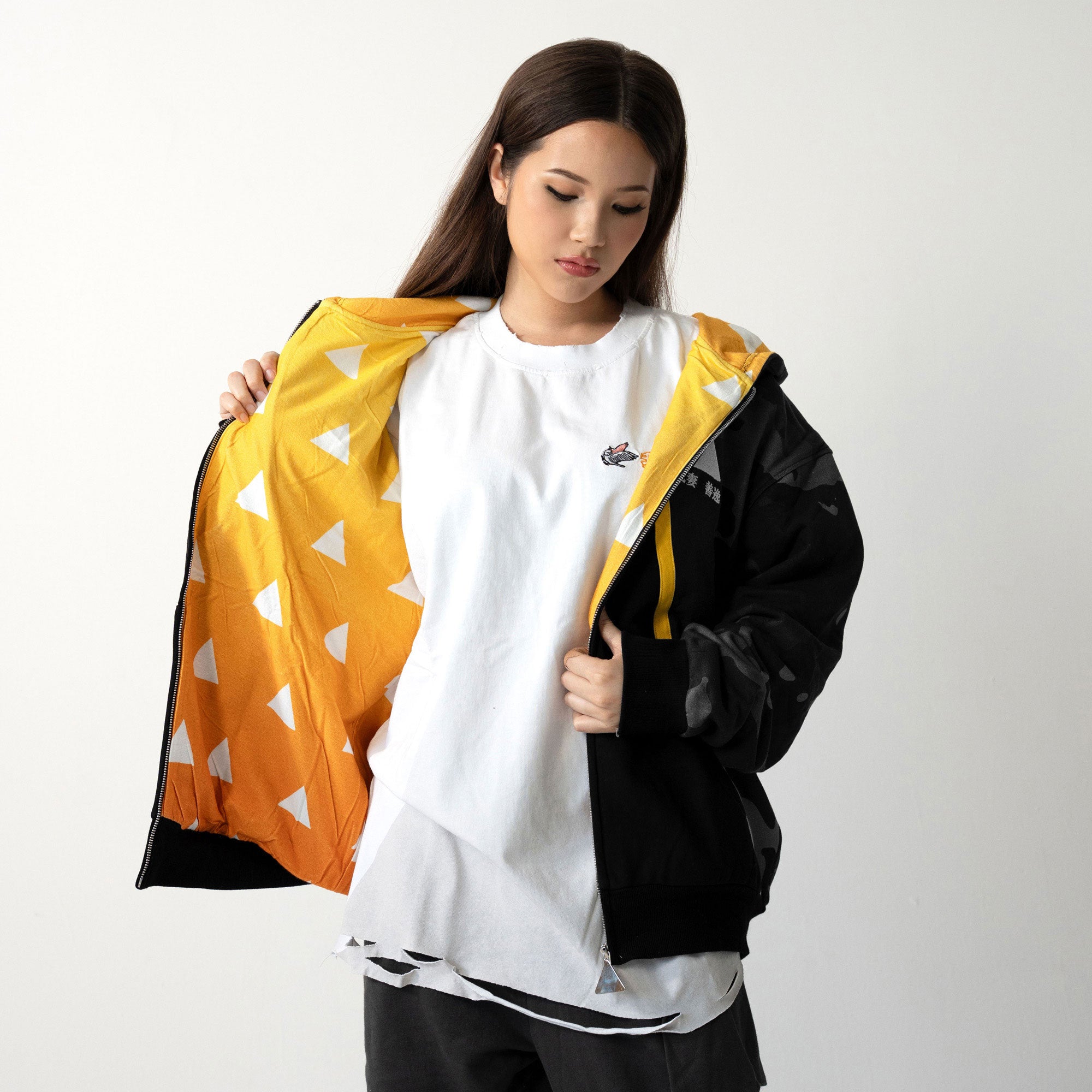 Zenitsu Hoodie (Demon Slayer)