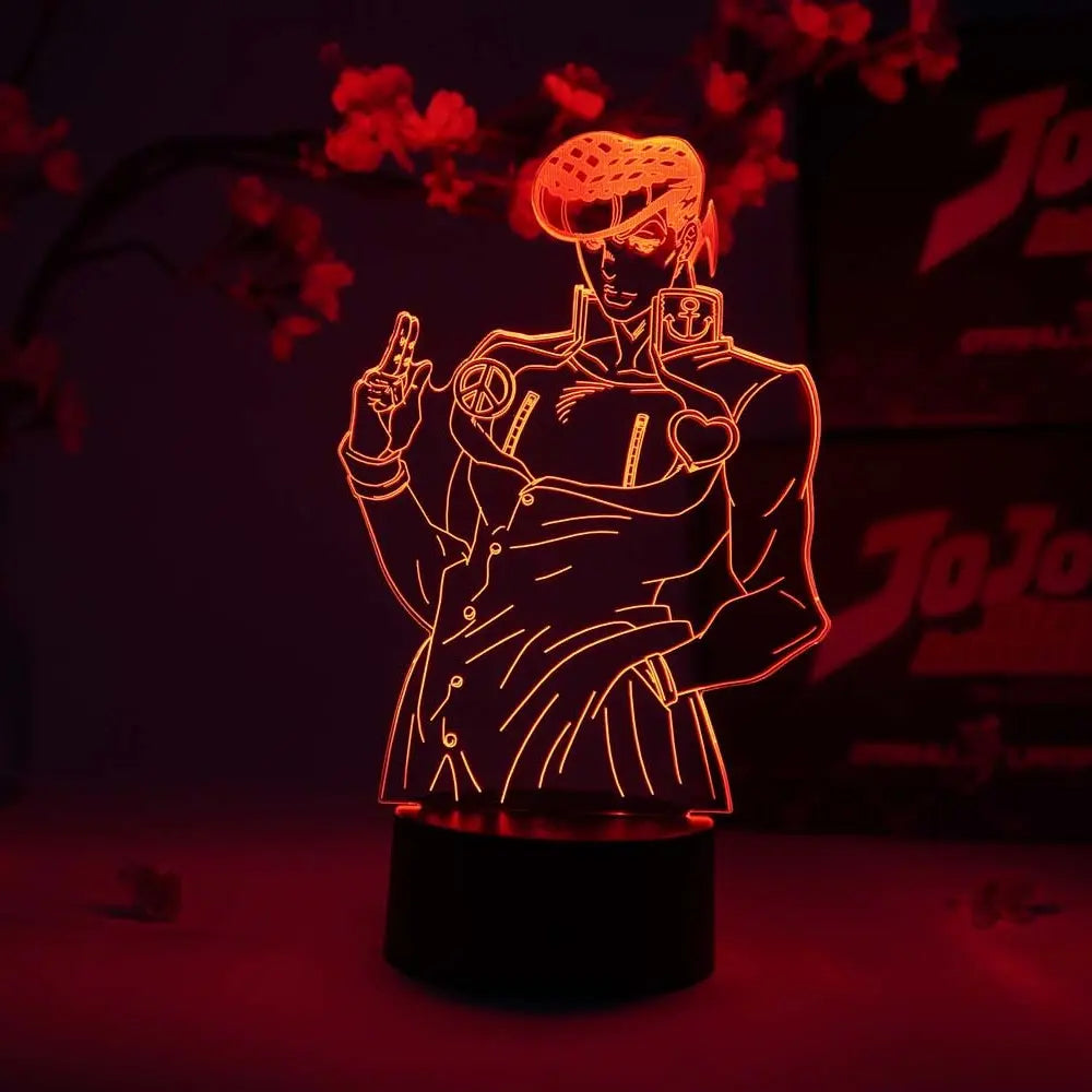 Josuke Higashikata Otaku Lamp OTAKU