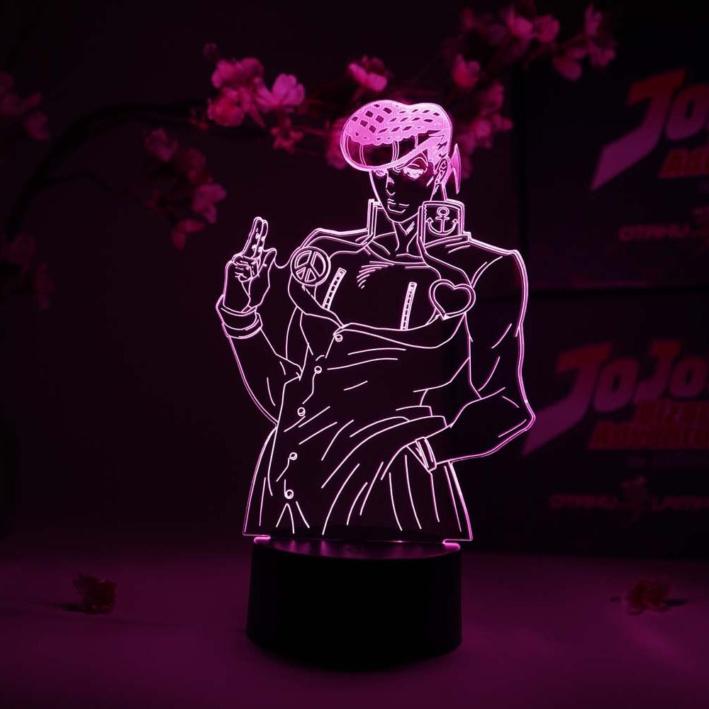 Josuke Higashikata Otaku Lamp OTAKU
