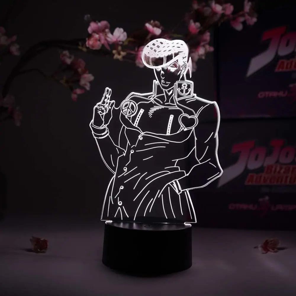 Josuke Higashikata Otaku Lamp OTAKU