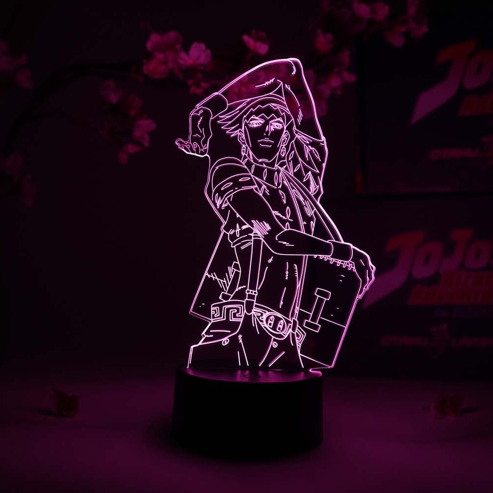 Rohan Kishibe Otaku Lamp OTAKU
