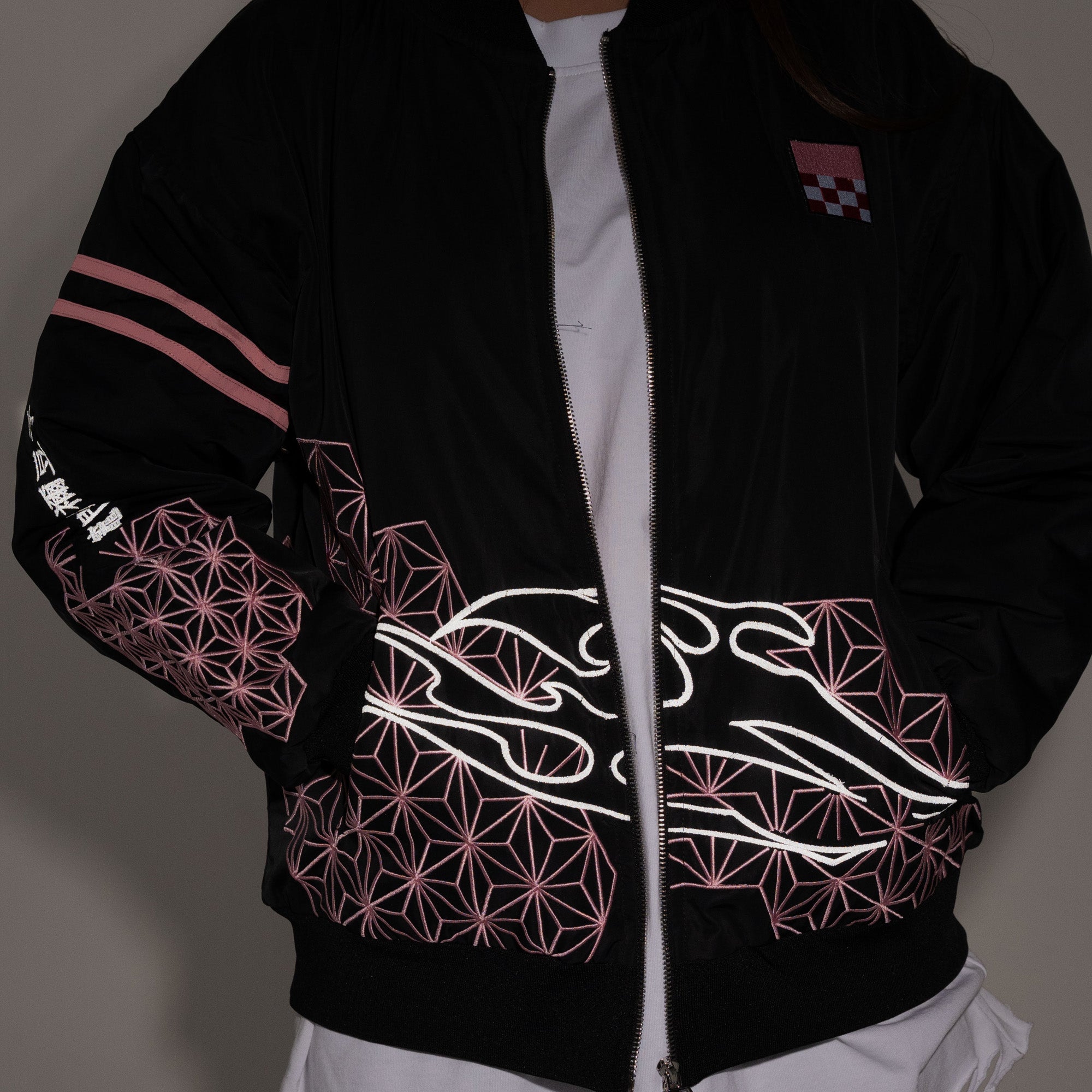 Nezuko Bomber Jacket (Demon Slayer)