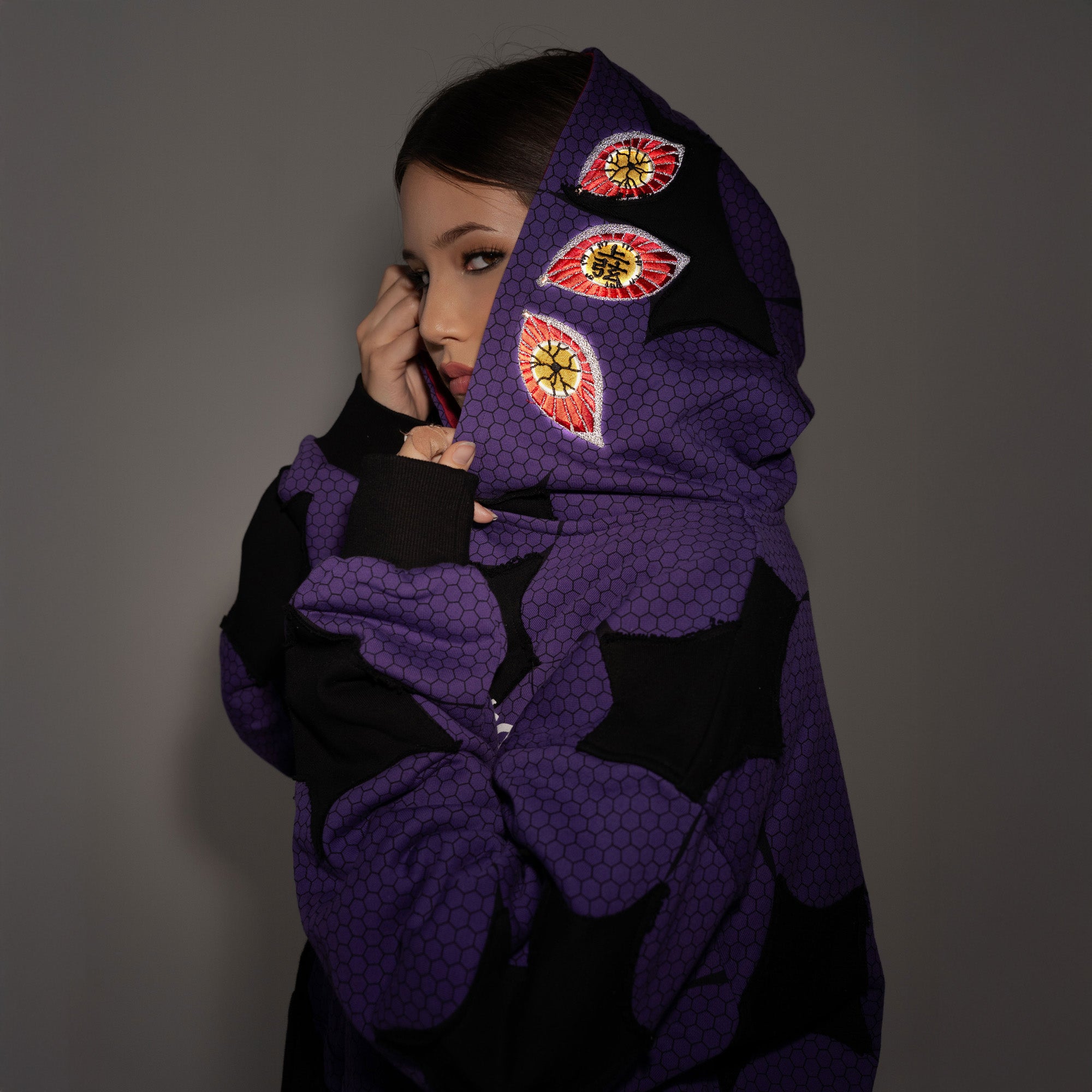 Kokushibo Hoodie (Demon Slayer)