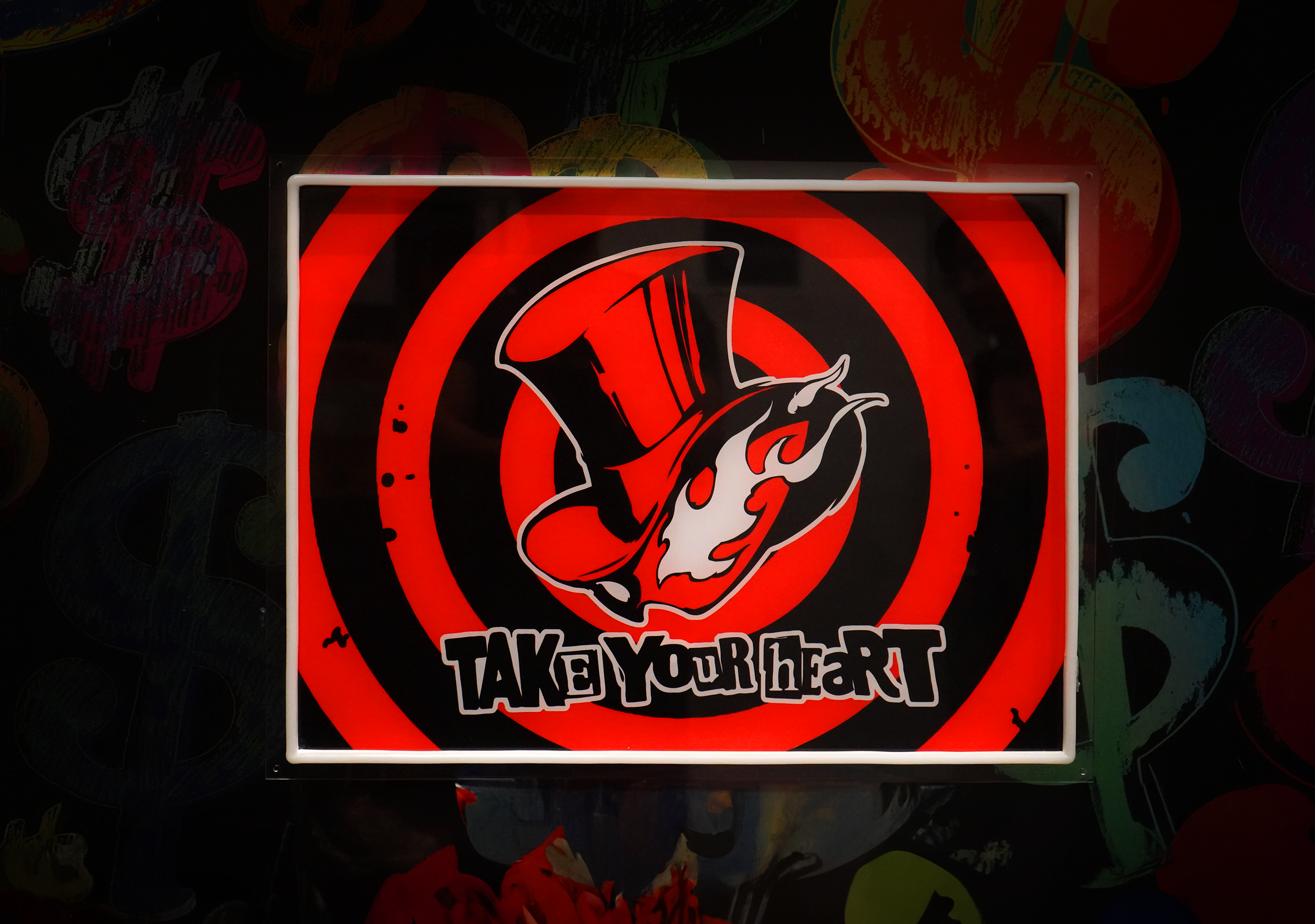 Calling Card Neon LED Poster (Persona 5 Royal)