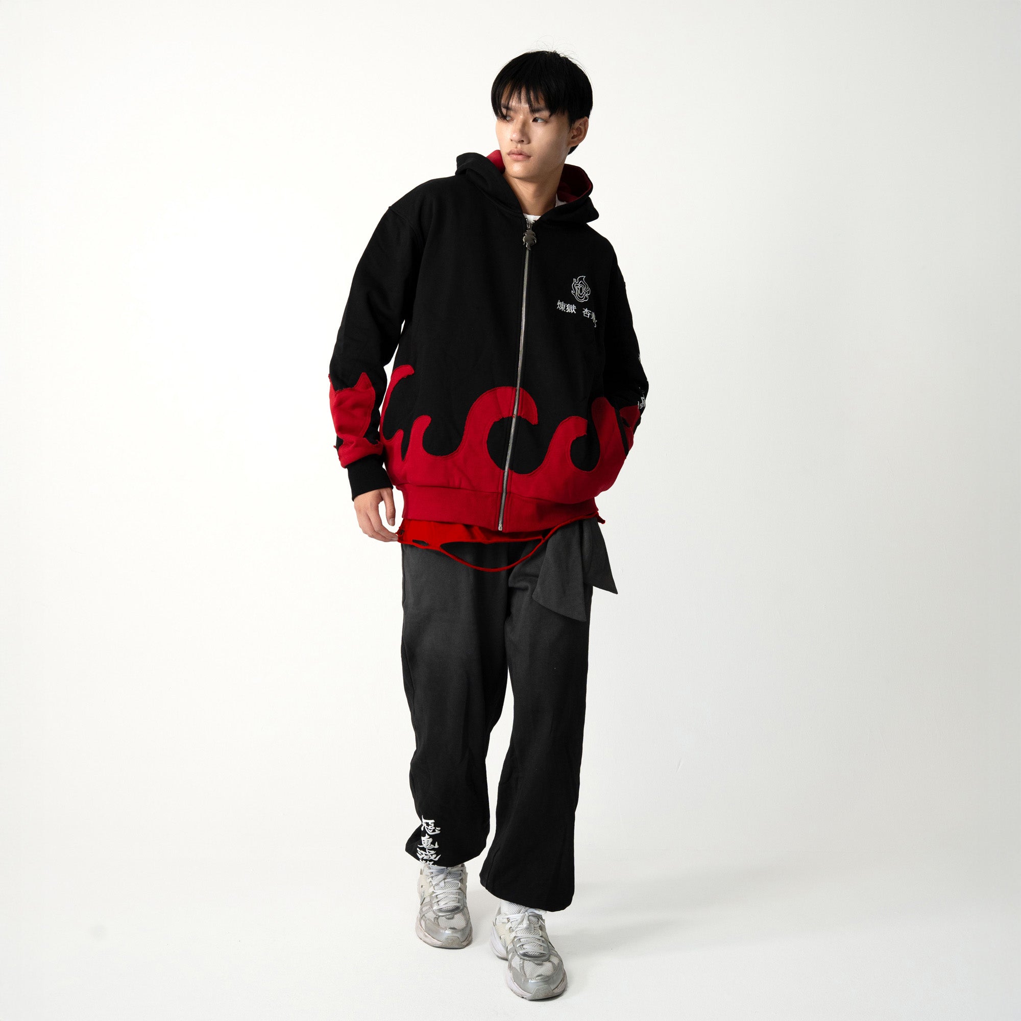 Rengoku Hoodie (Demon Slayer)