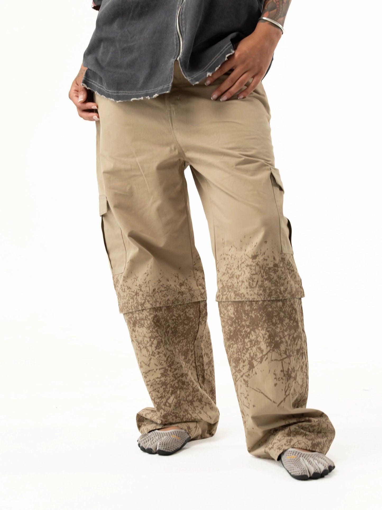 Gachiakuta Zippered Cargo Pants