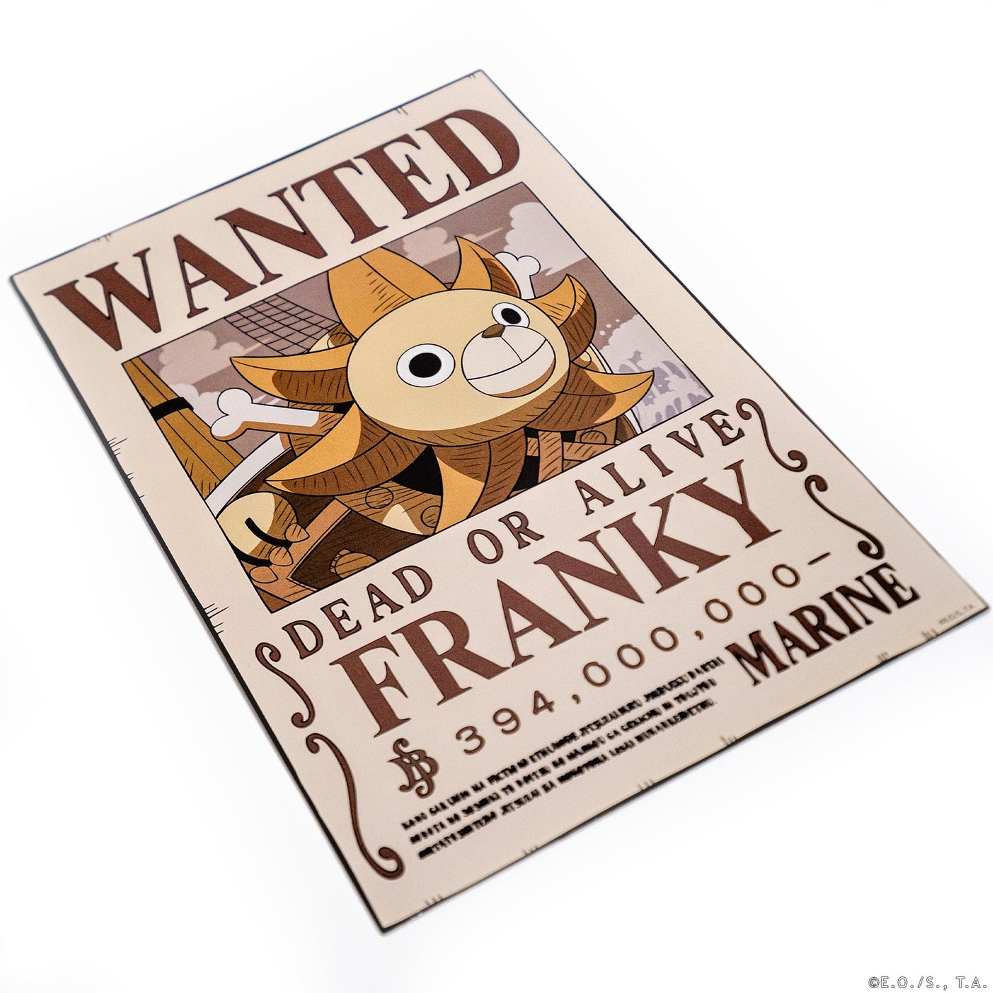 Metal Wanted Poster Set 2 OTAKU