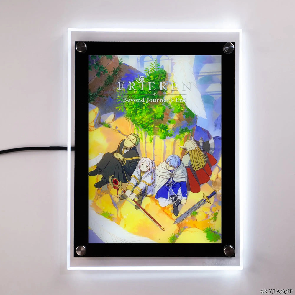 Party of Heroes LED Poster