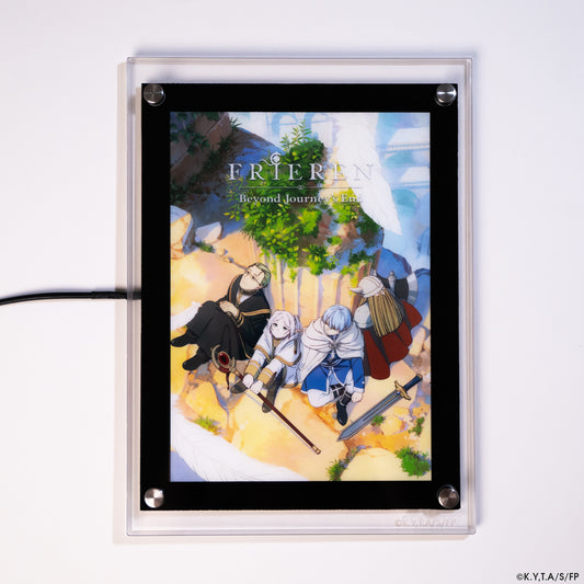 Party of Heroes LED Poster