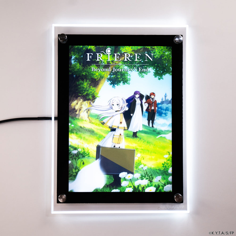Frieren, Fern & Stark LED Poster OTAKU