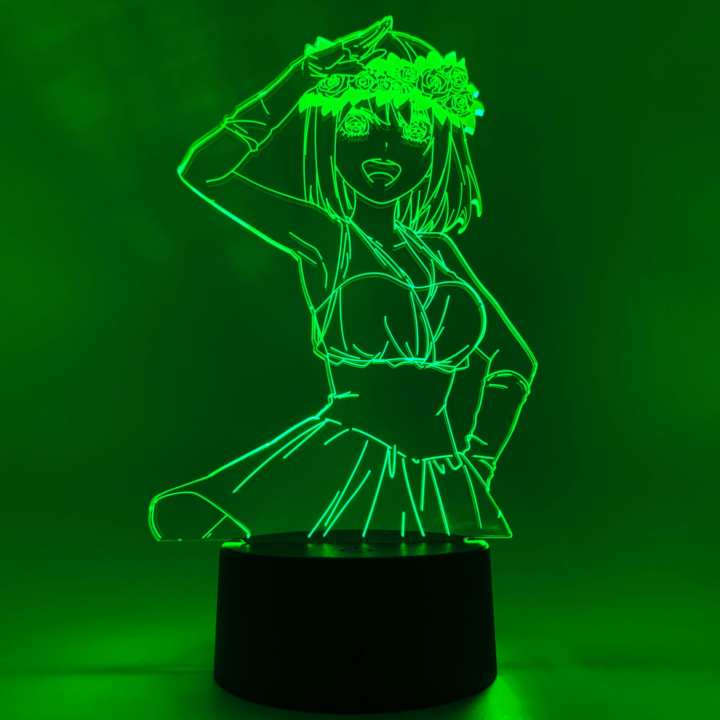 Yotsuba Nakano Otaku Lamp OTAKU