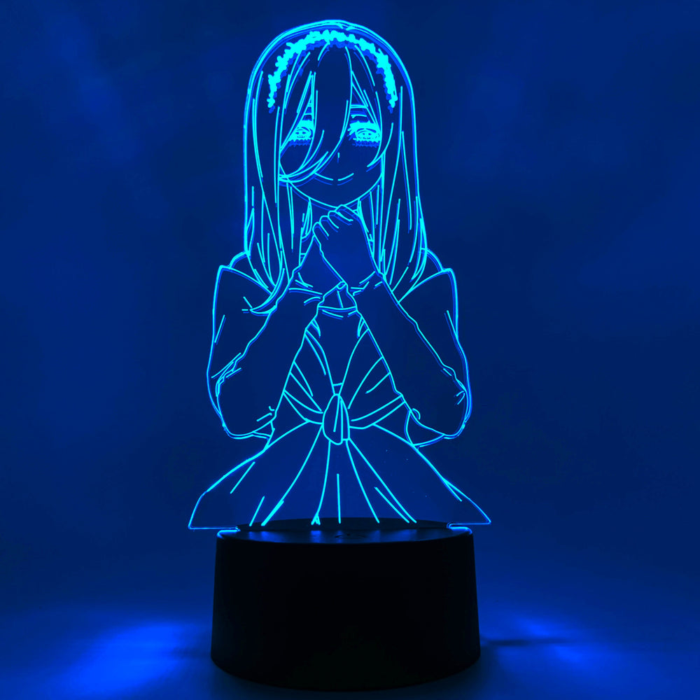 Miku Nakano Otaku Lamp OTAKU