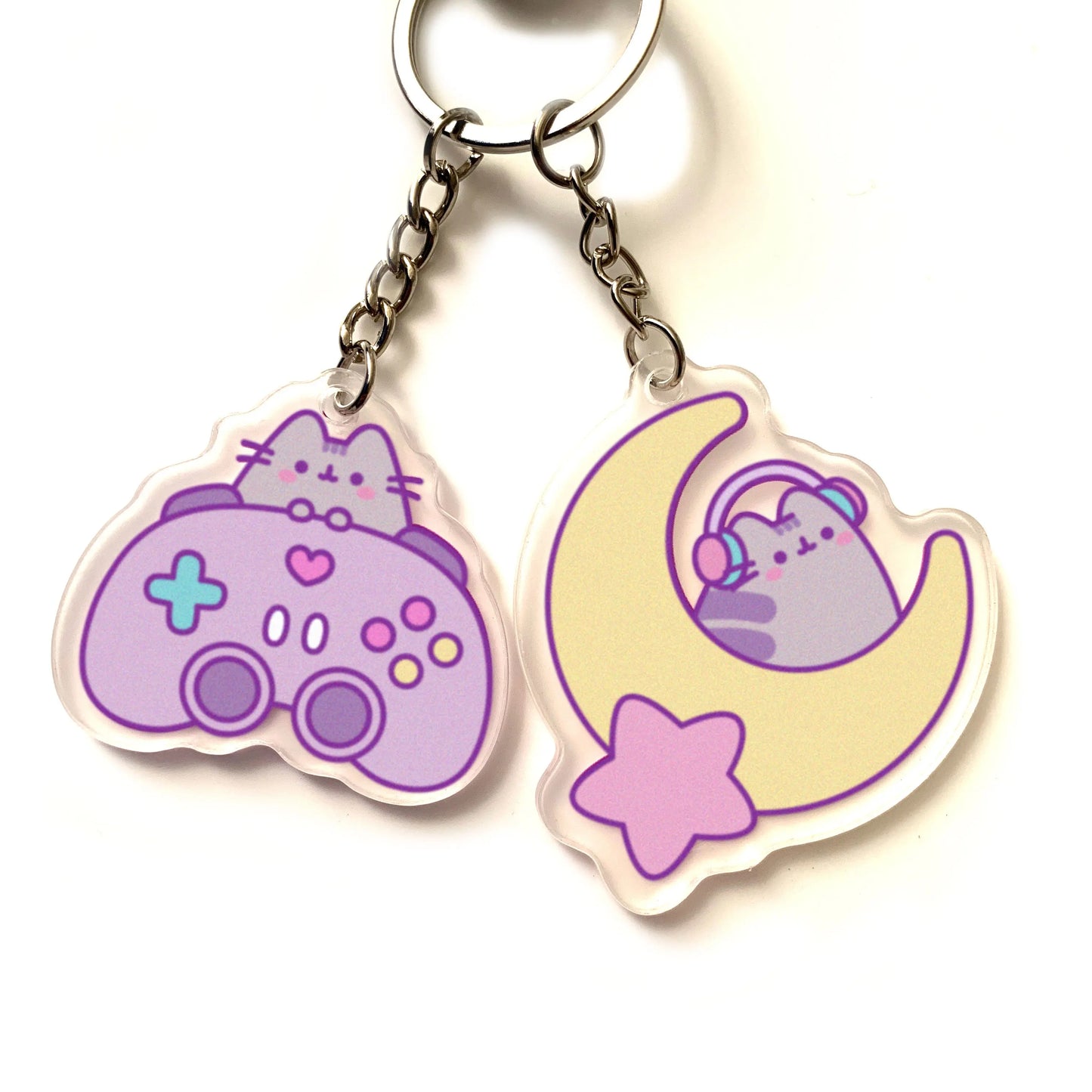 Pusheen Gamer Girl Keystrap Bundle