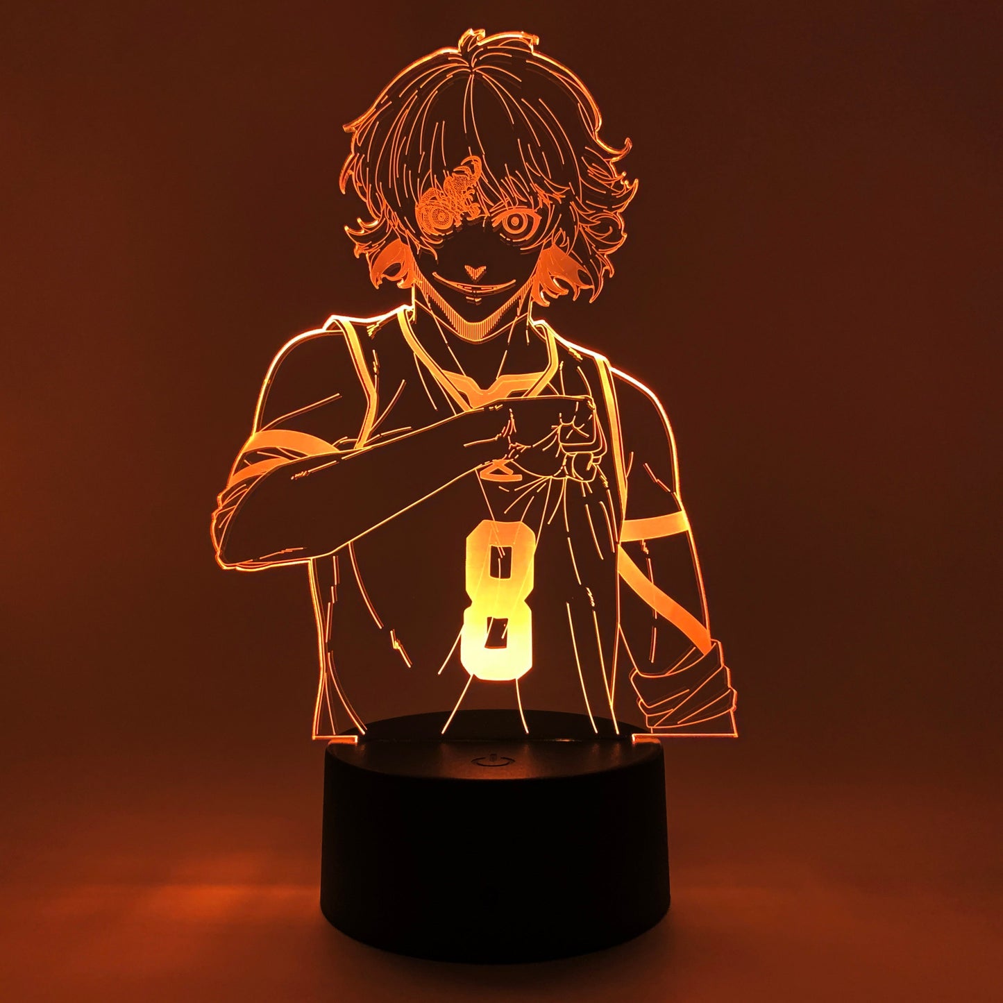 Meguru Bachira Otaku Lamp OTAKU