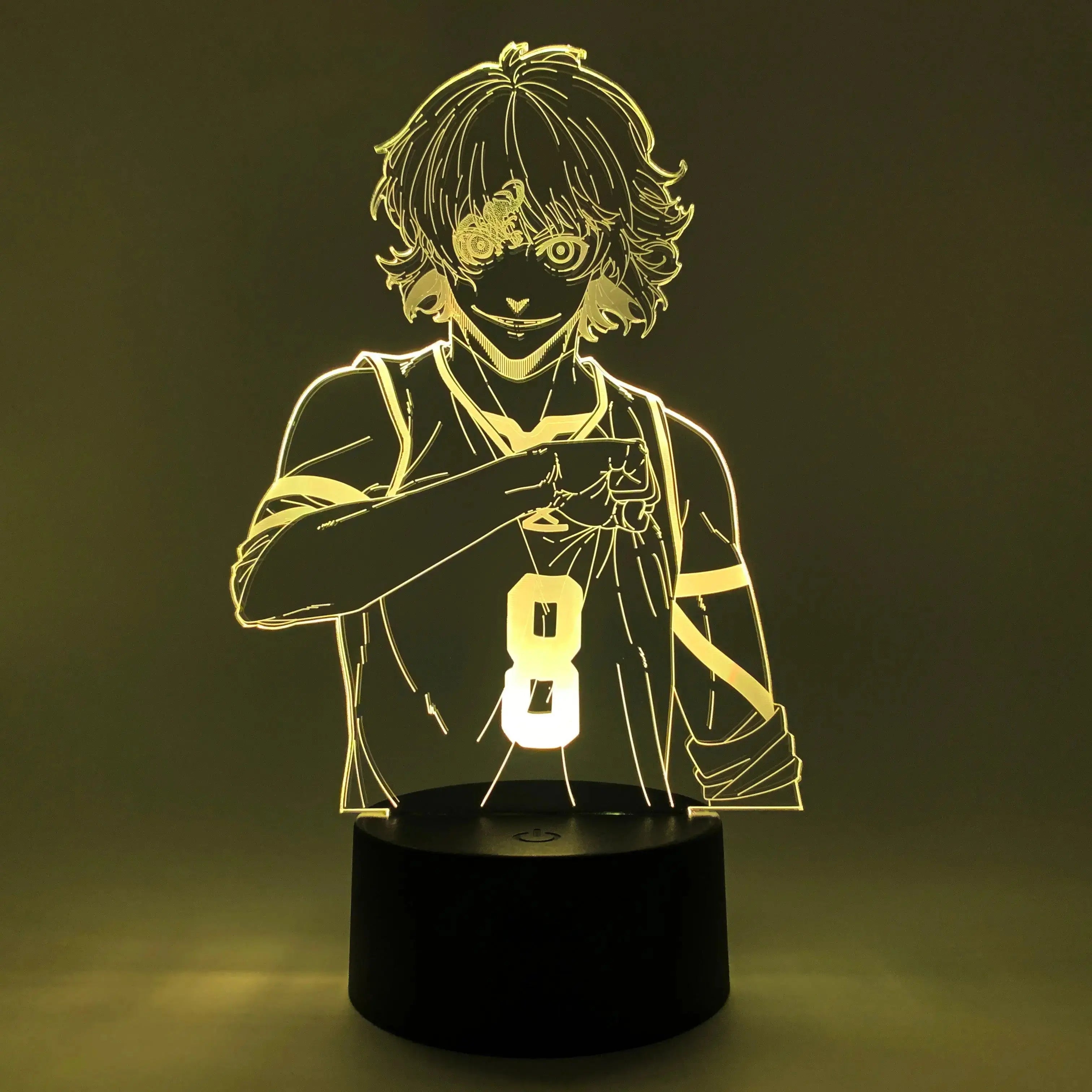 Meguru Bachira Otaku Lamp OTAKU
