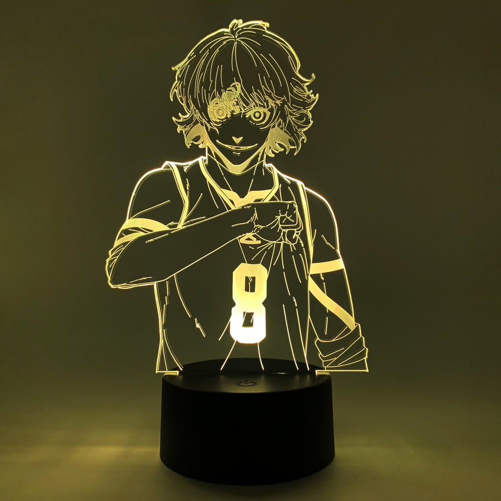 Meguru Bachira Otaku Lamp OTAKU