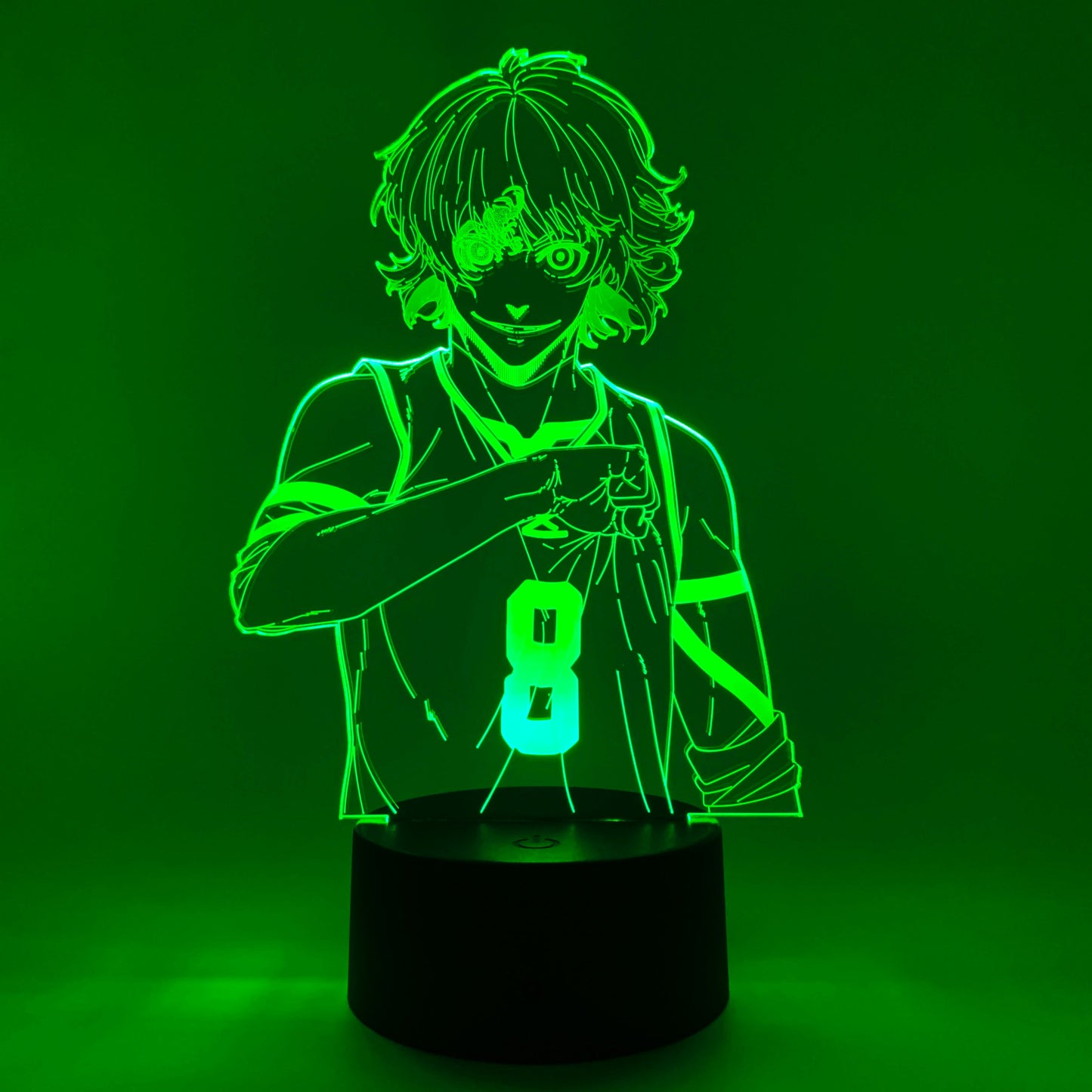 Meguru Bachira Otaku Lamp OTAKU