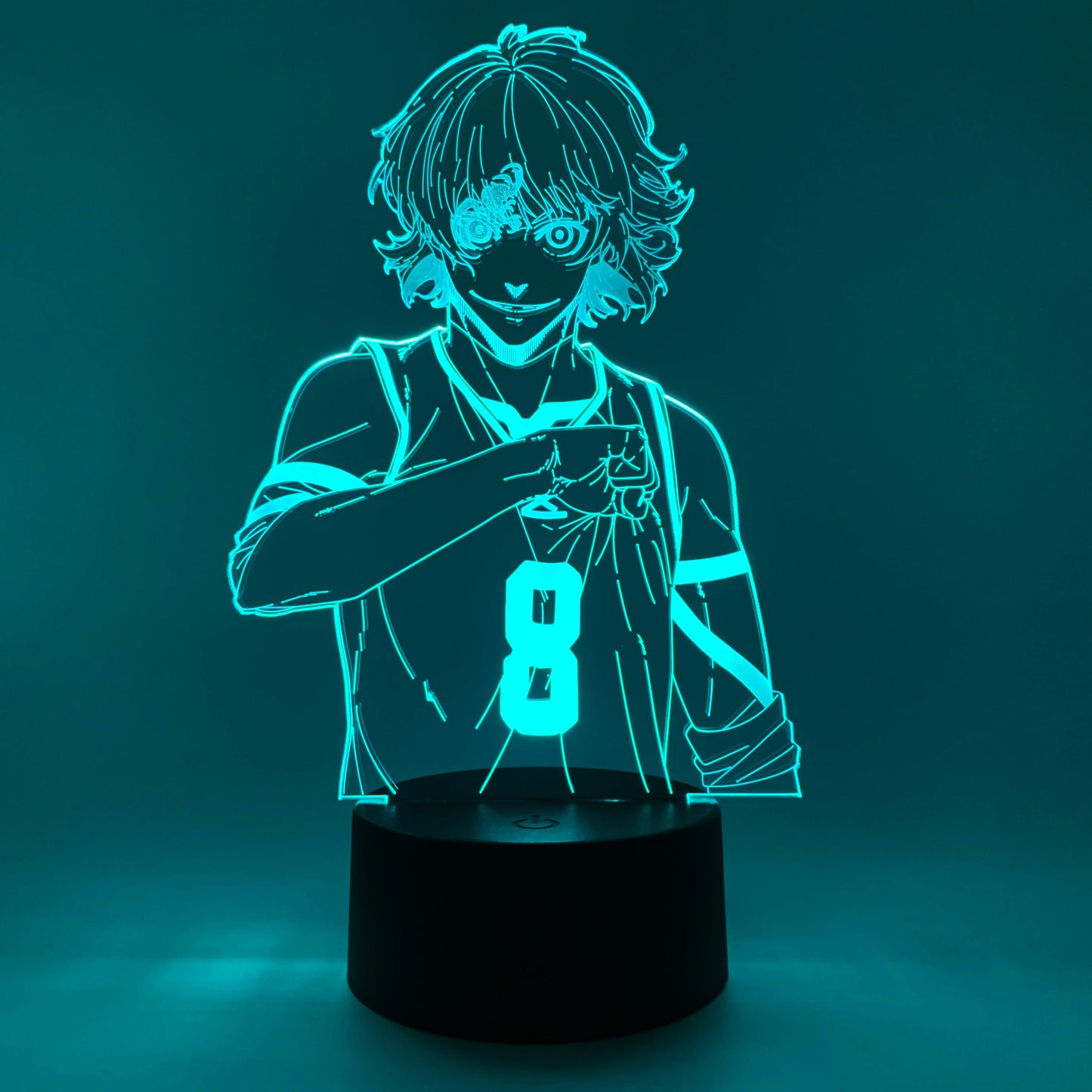 Meguru Bachira Otaku Lamp OTAKU