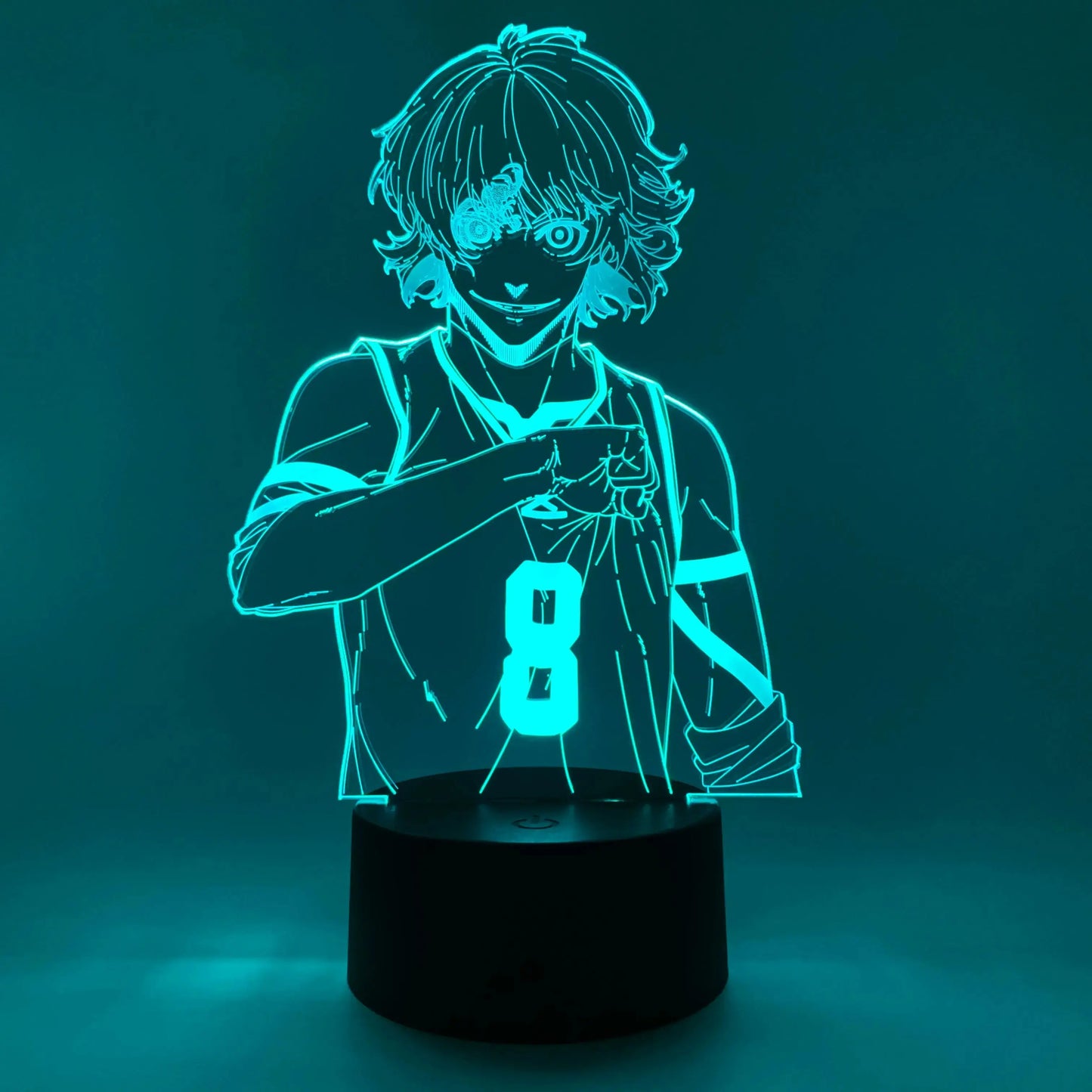 Meguru Bachira Otaku Lamp OTAKU