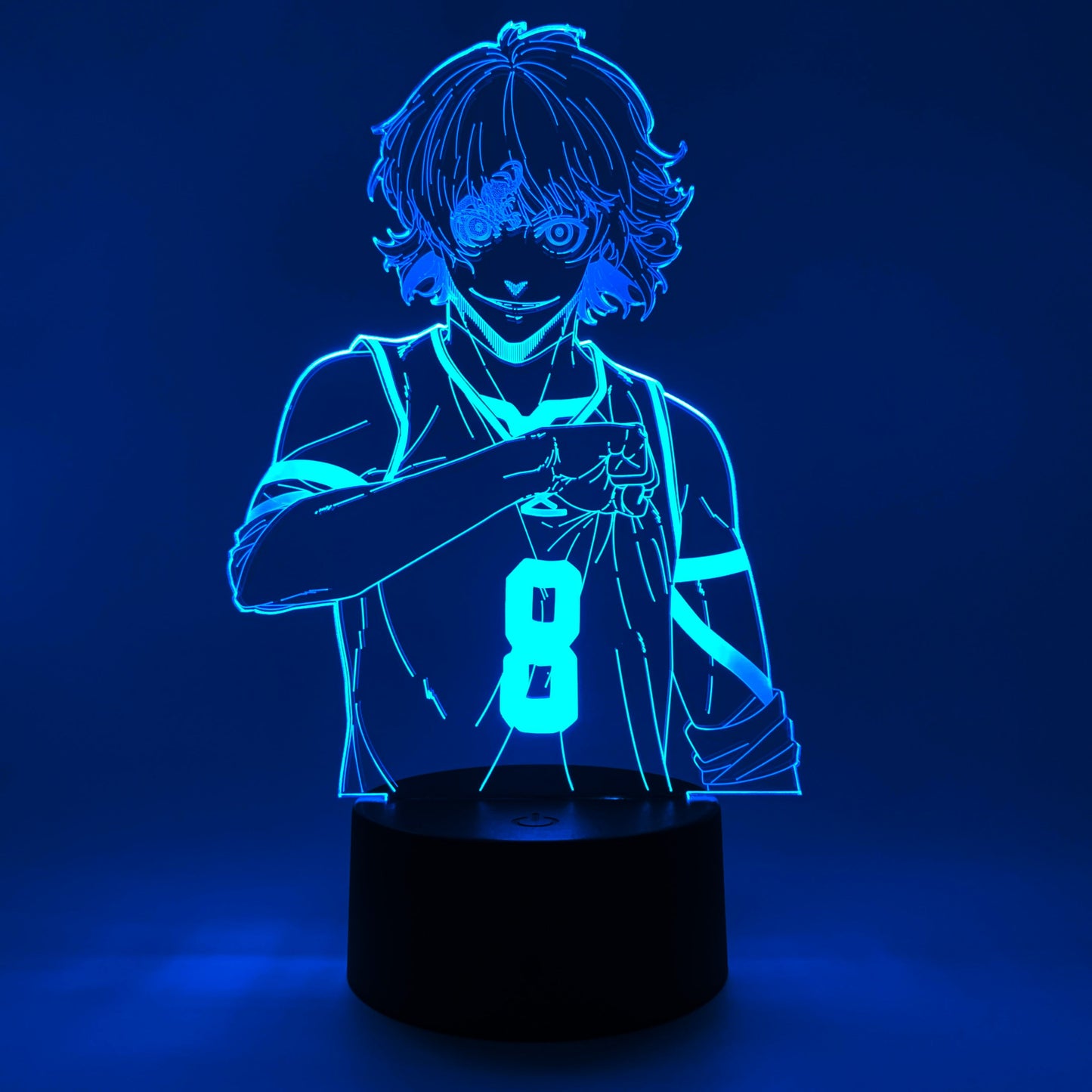 Meguru Bachira Otaku Lamp OTAKU