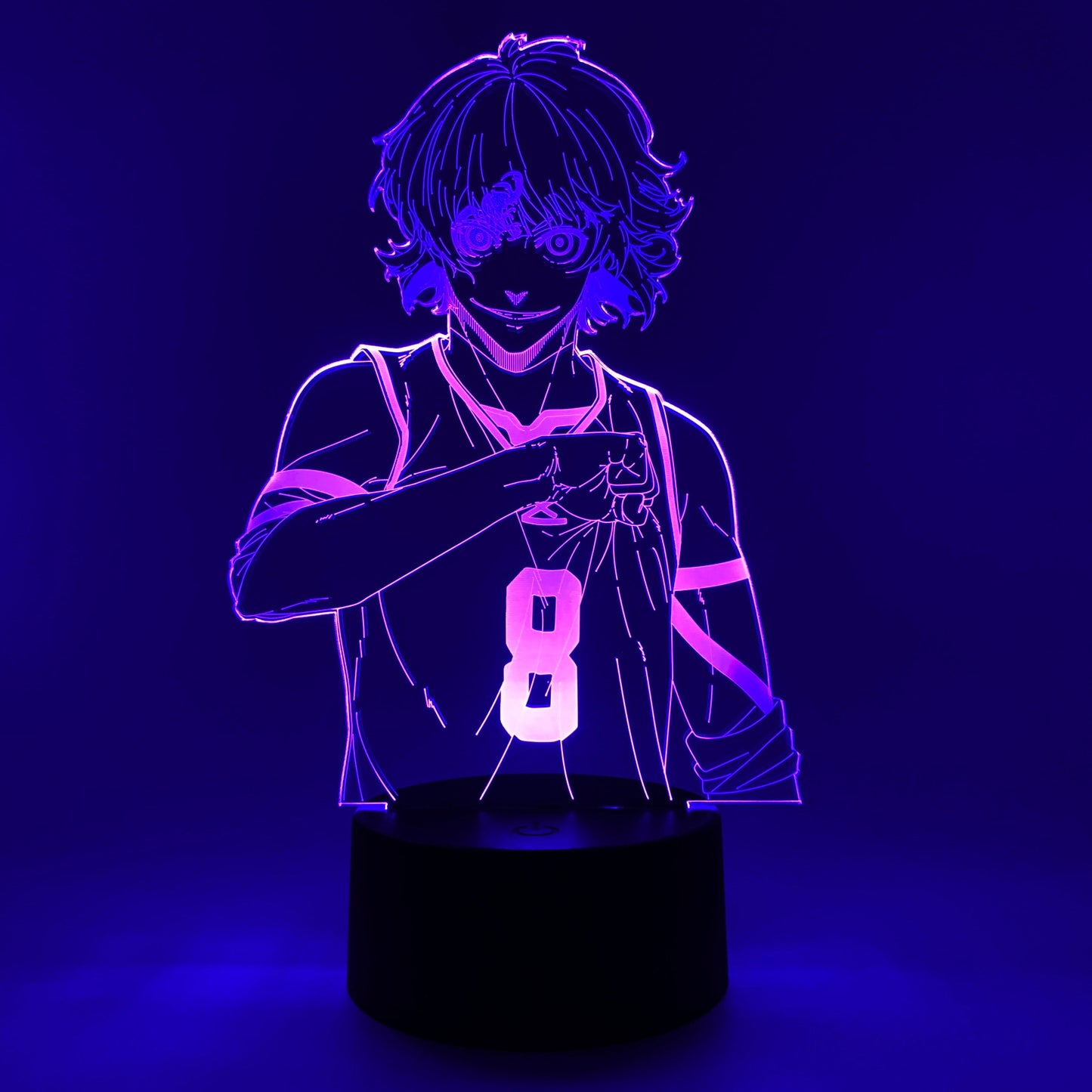 Meguru Bachira Otaku Lamp OTAKU