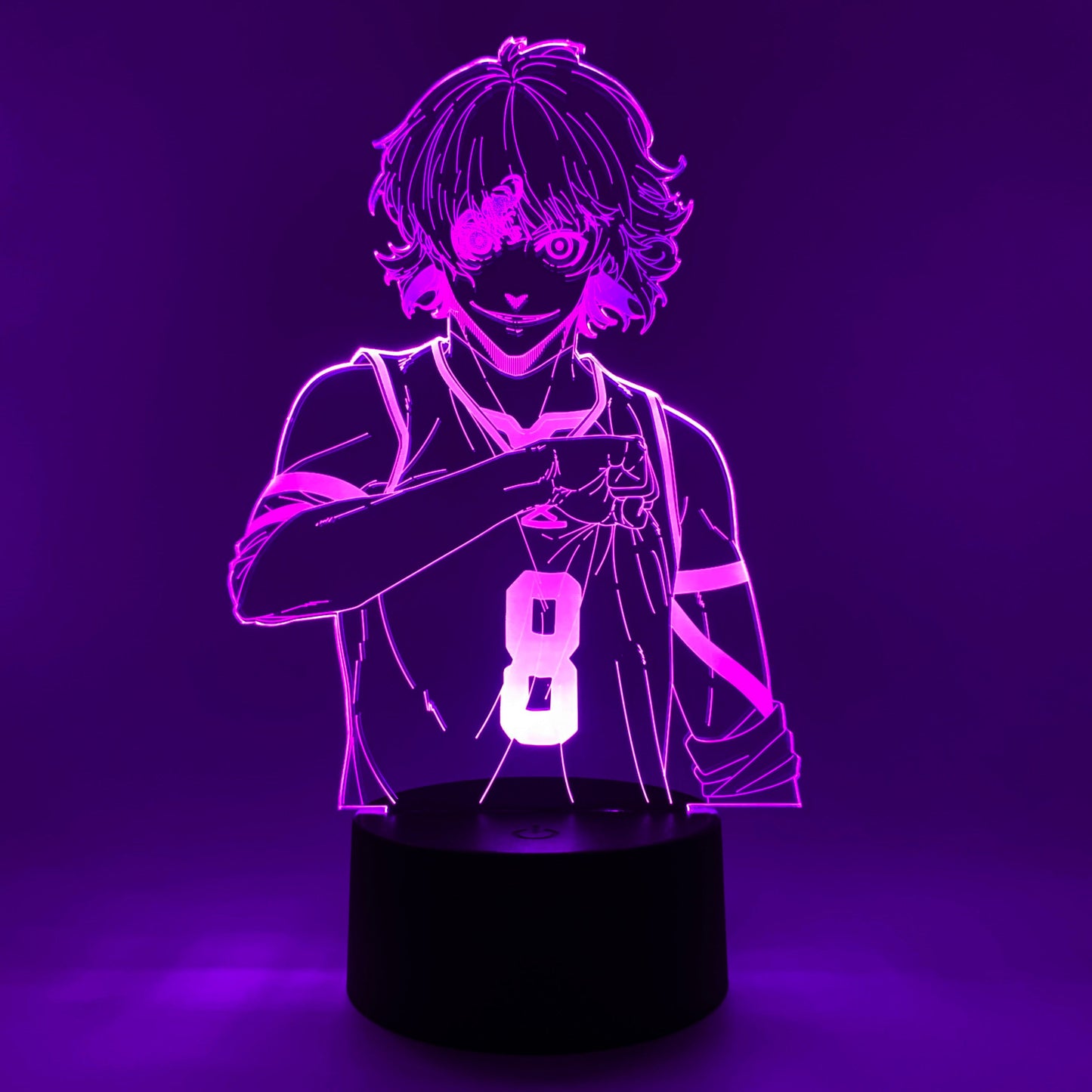 Meguru Bachira Otaku Lamp OTAKU