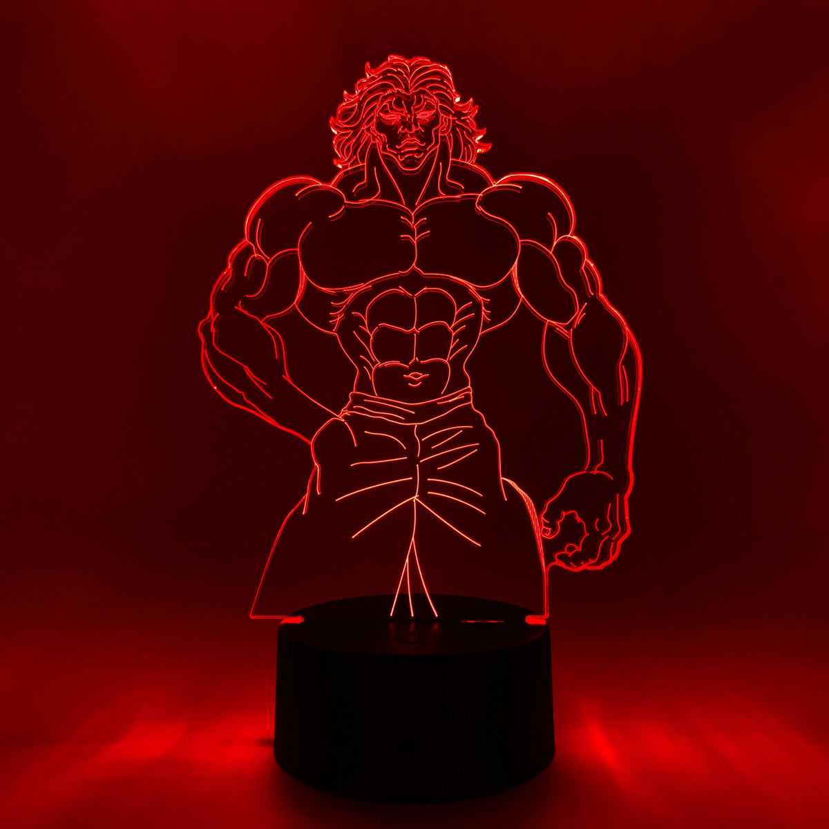 Yujiro Hanma Otaku Lamp OTAKU