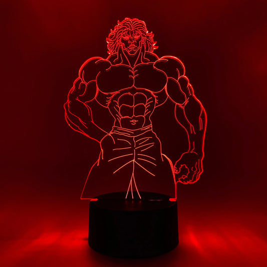 Yujiro Hanma Otaku Lamp OTAKU
