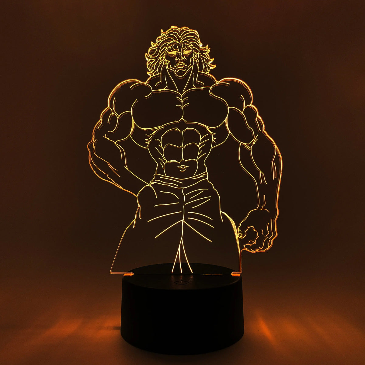Yujiro Hanma Otaku Lamp OTAKU
