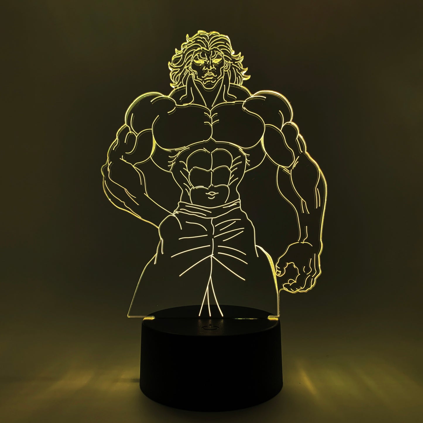 Yujiro Hanma Otaku Lamp OTAKU