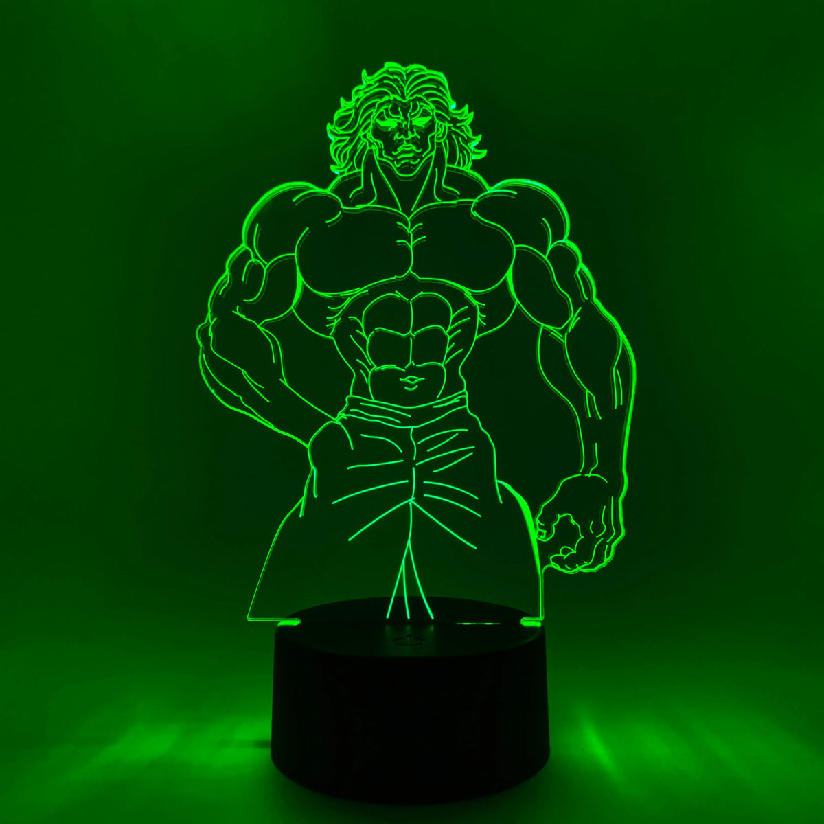 Yujiro Hanma Otaku Lamp OTAKU