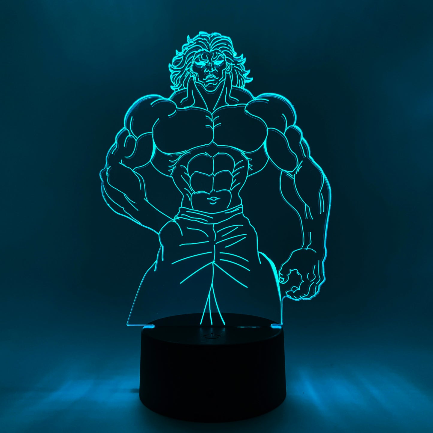 Yujiro Hanma Otaku Lamp OTAKU