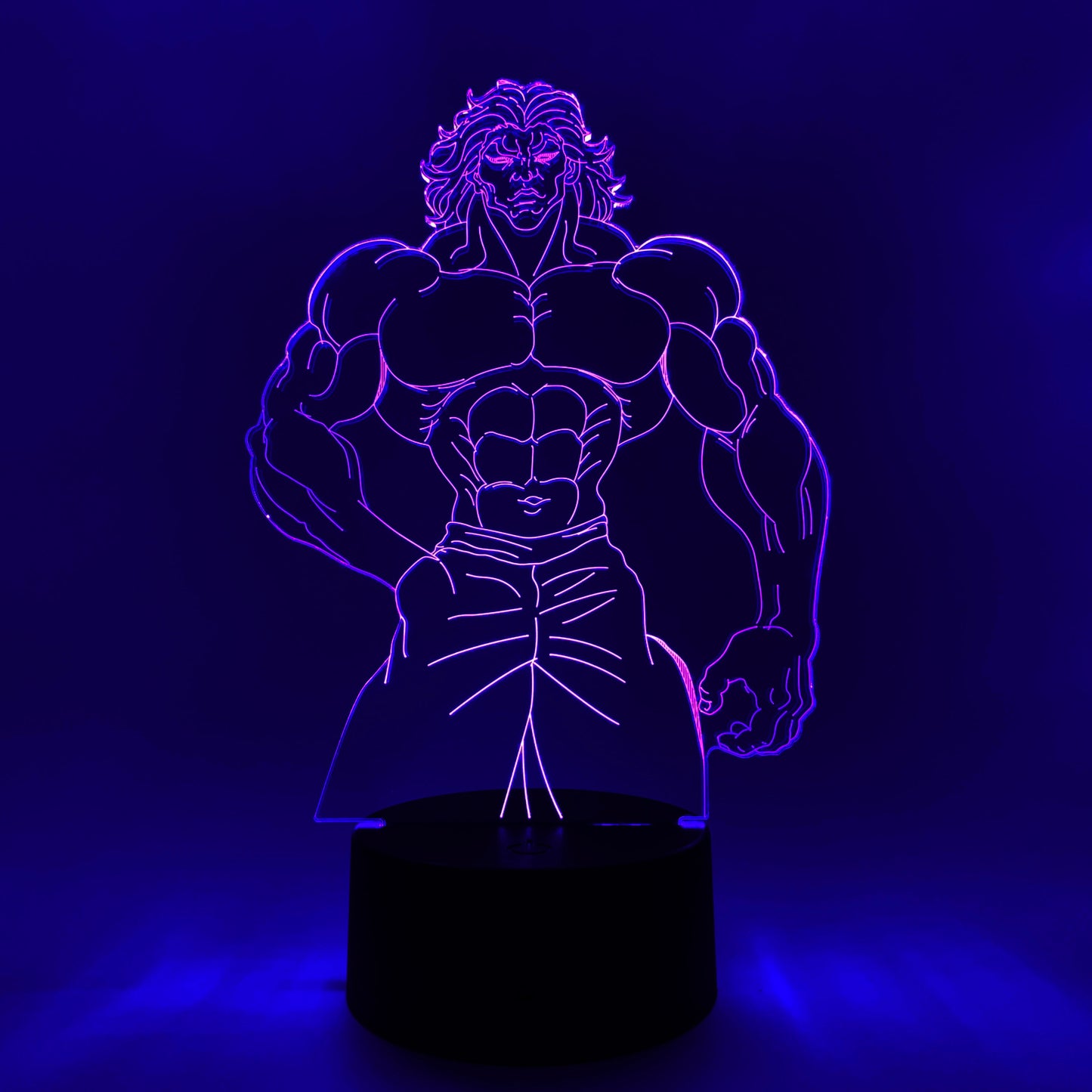 Yujiro Hanma Otaku Lamp OTAKU