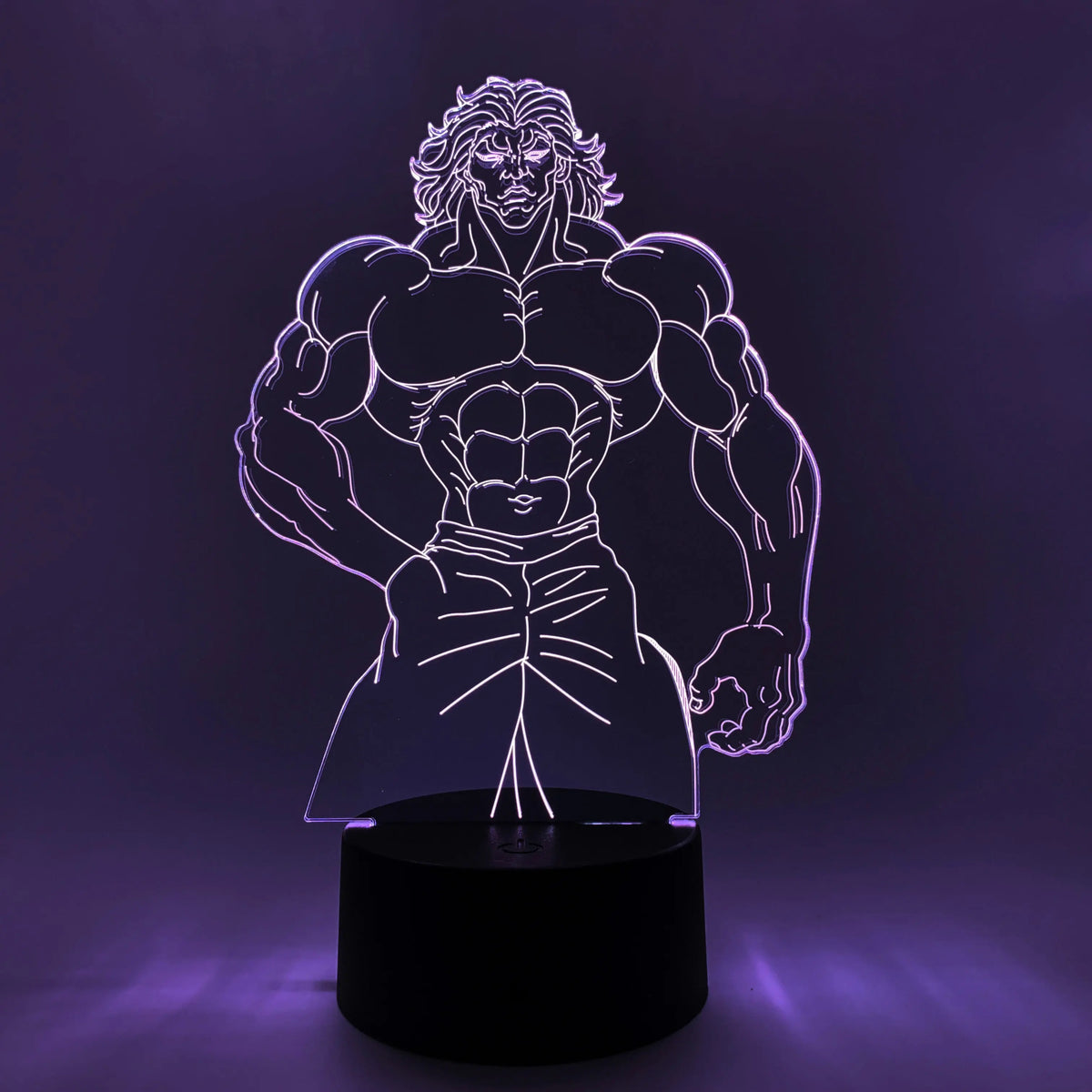 Yujiro Hanma Otaku Lamp OTAKU