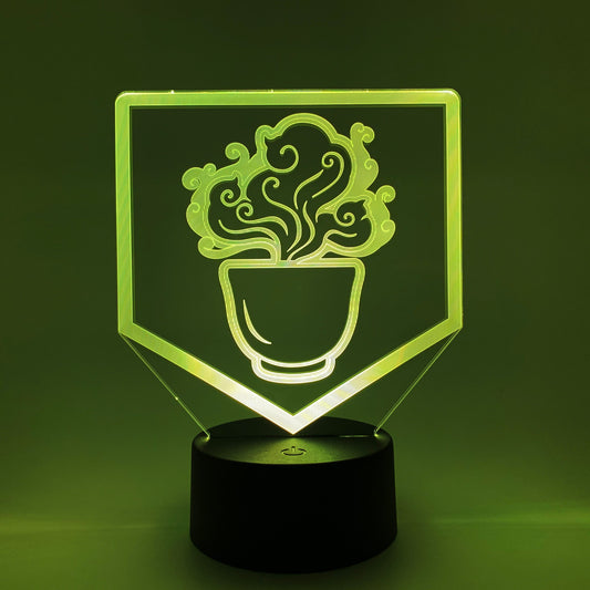 Wisp Tea Otaku Lamp OTAKU