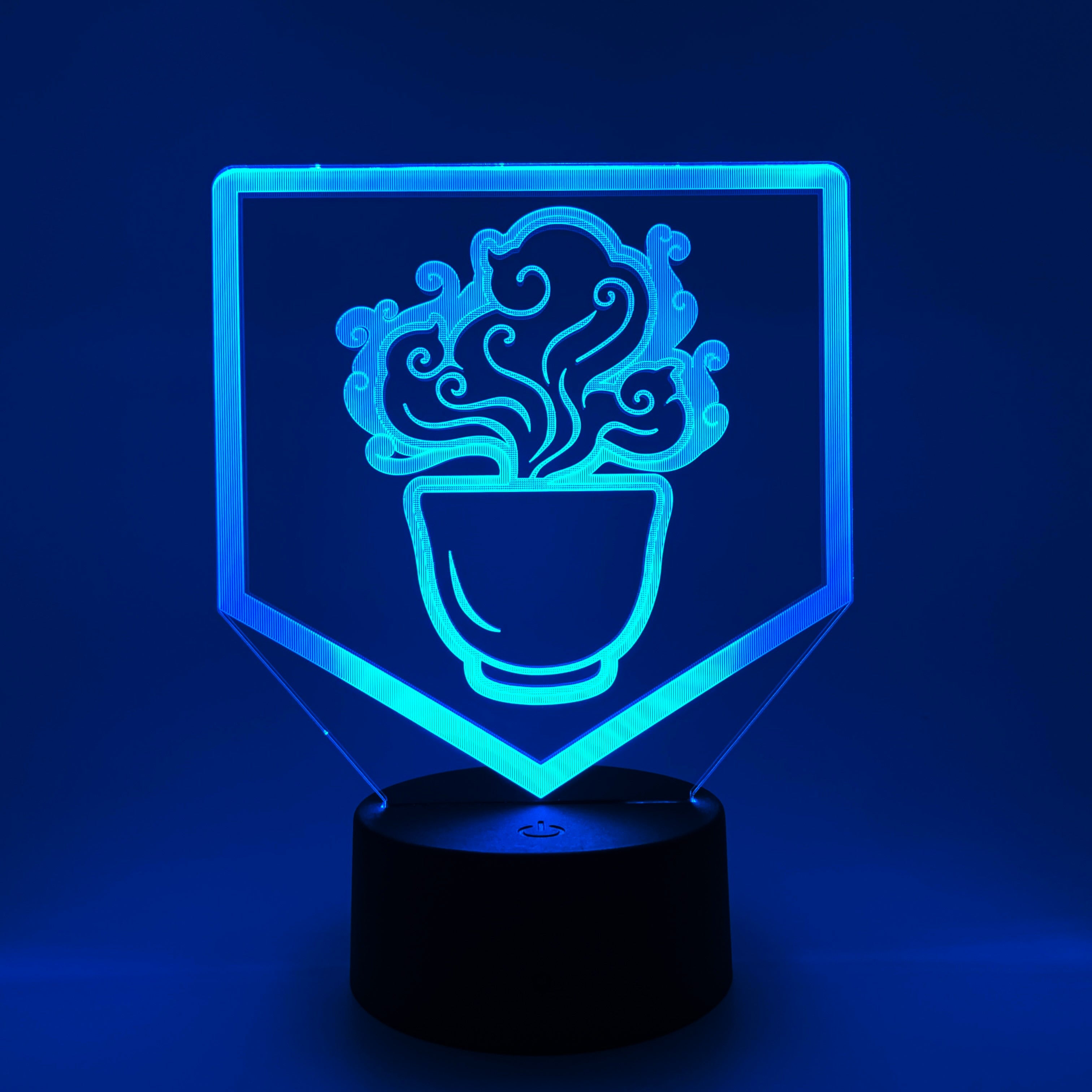 Wisp Tea Otaku Lamp OTAKU