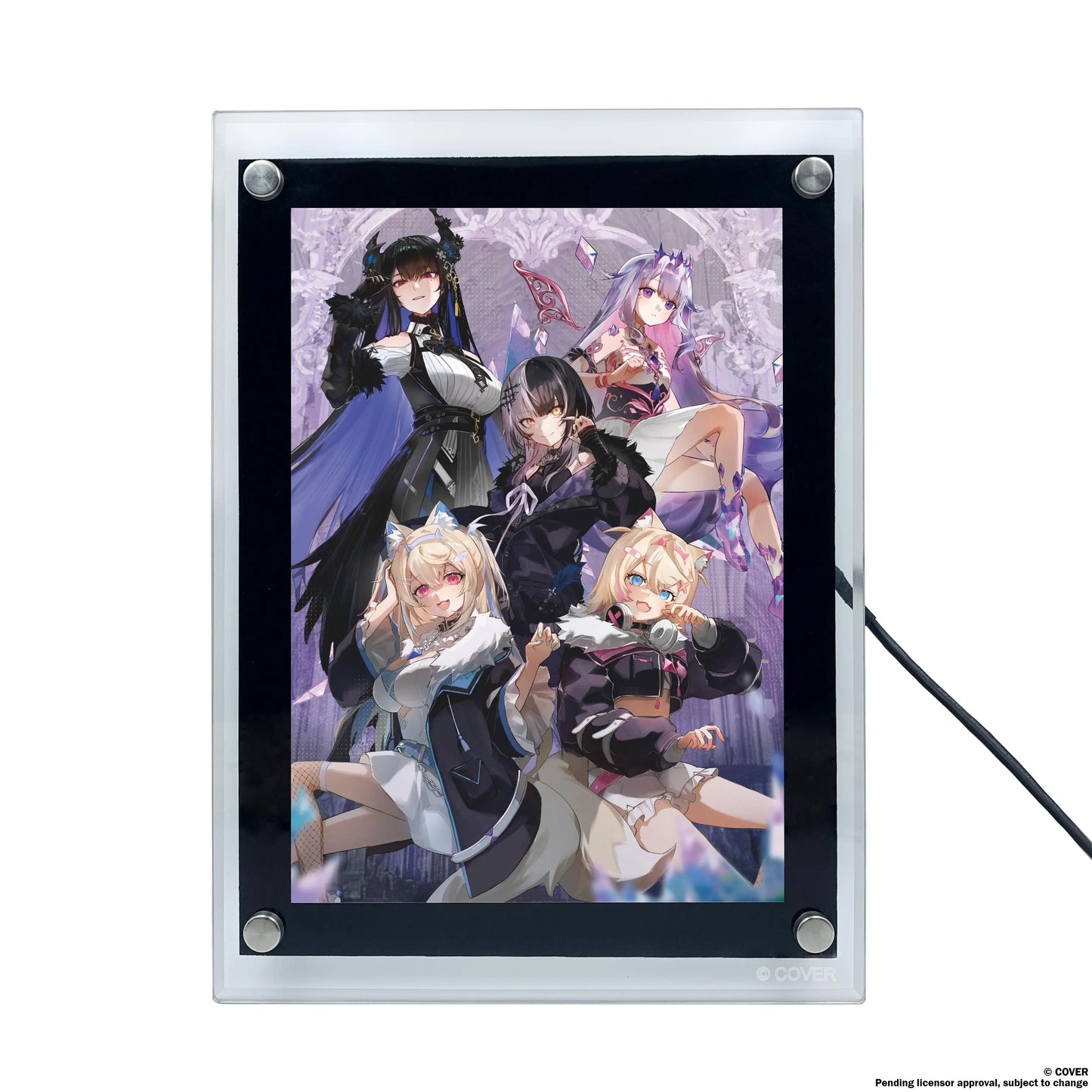 Hololive Advent LED Poster