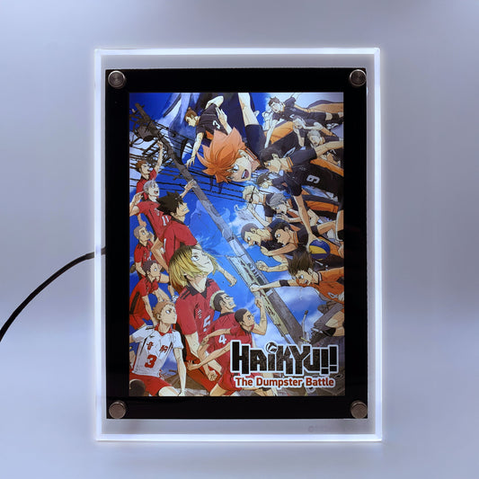Dumpster Battle LED Poster OTAKU