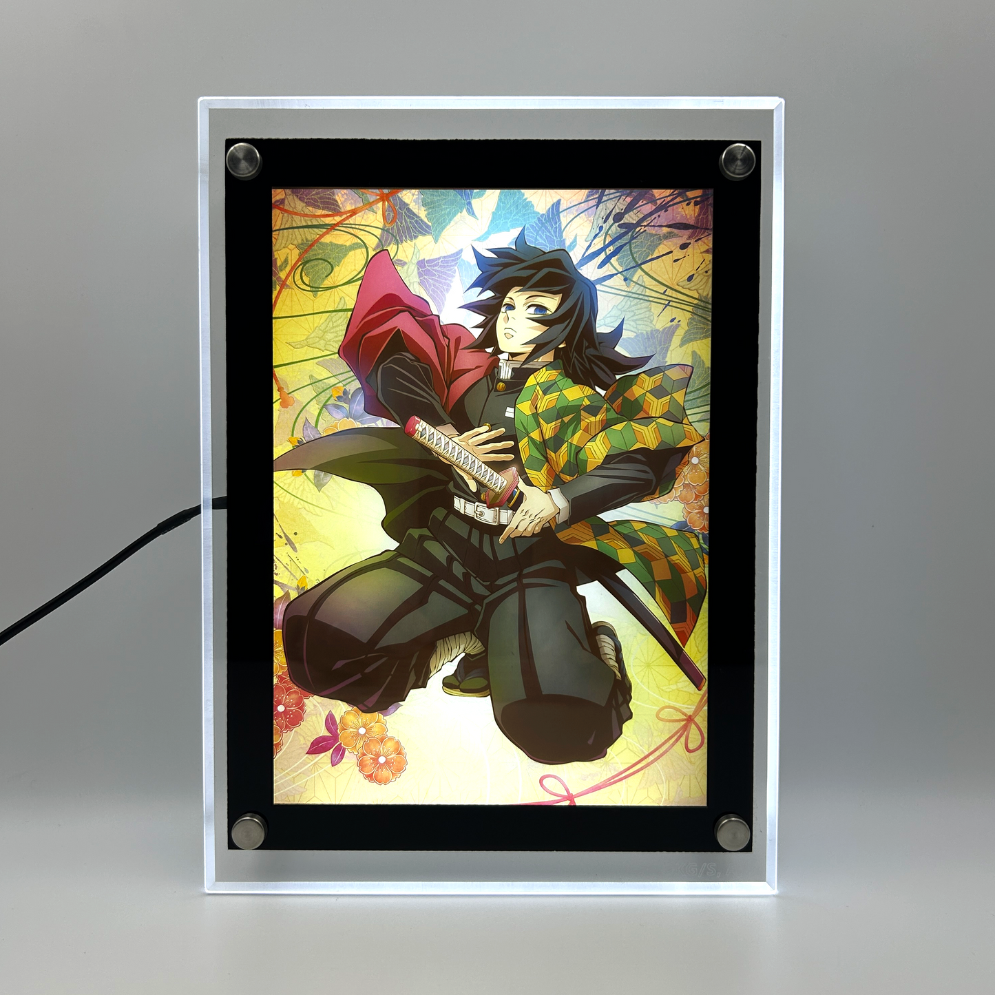 Giyu LED Poster OTAKU