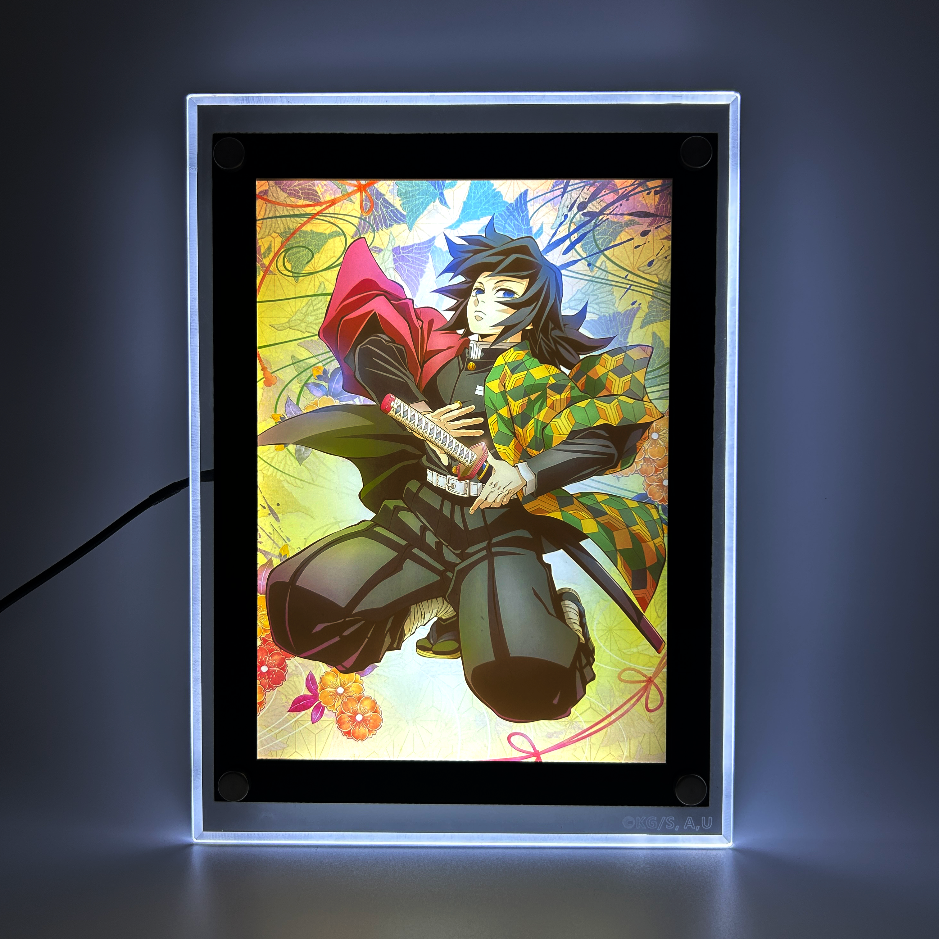 Giyu LED Poster (Demon Slayer)