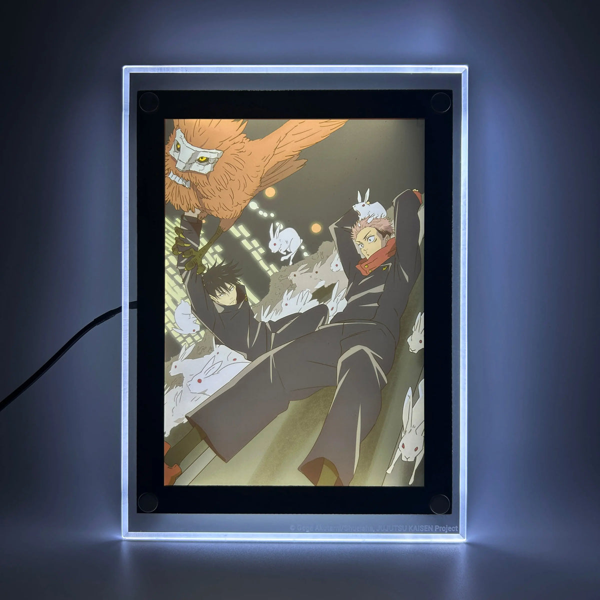 Yuji x Megumi LED Poster OTAKU